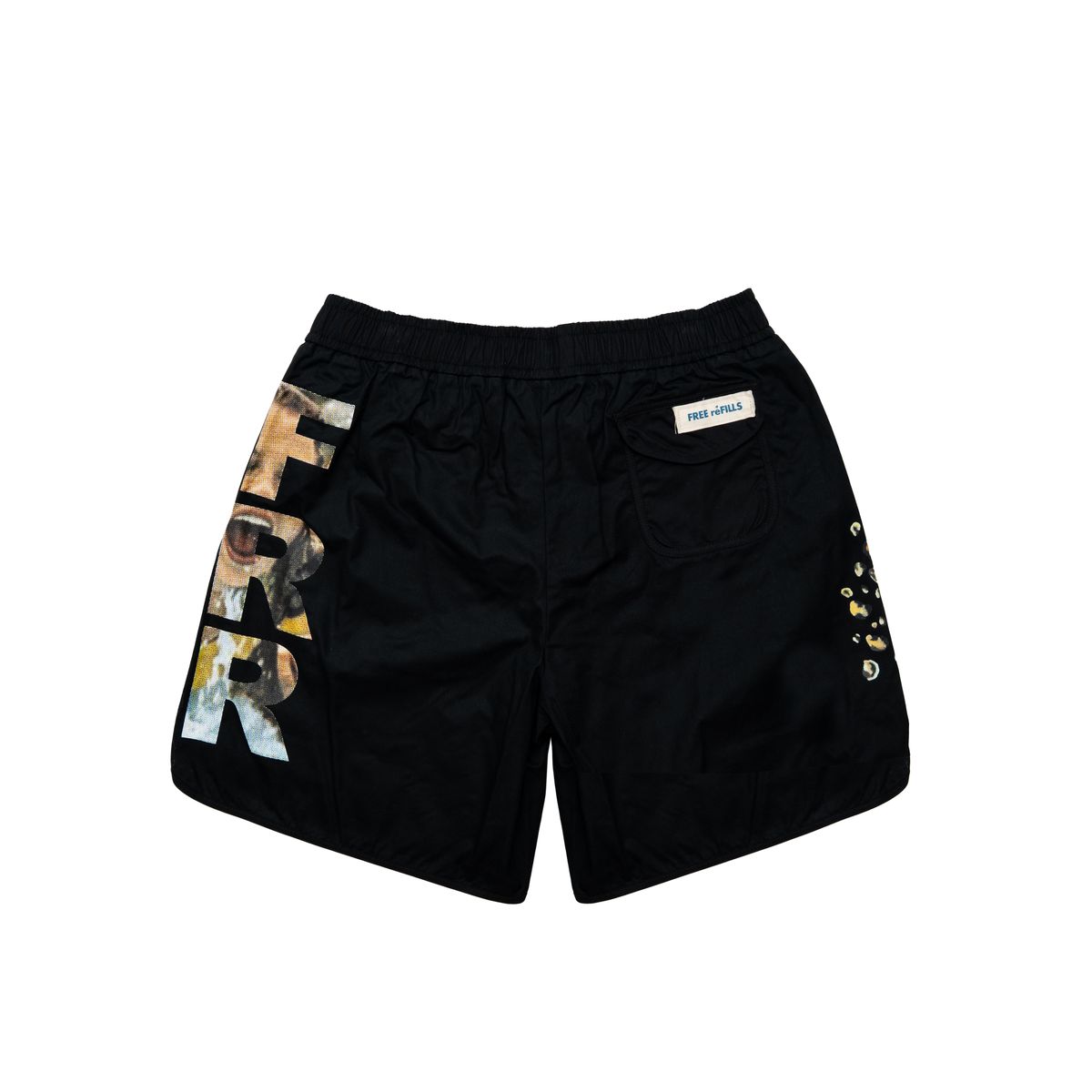 FREE REFILLS PROPERTY SHORTS ( BLACK )