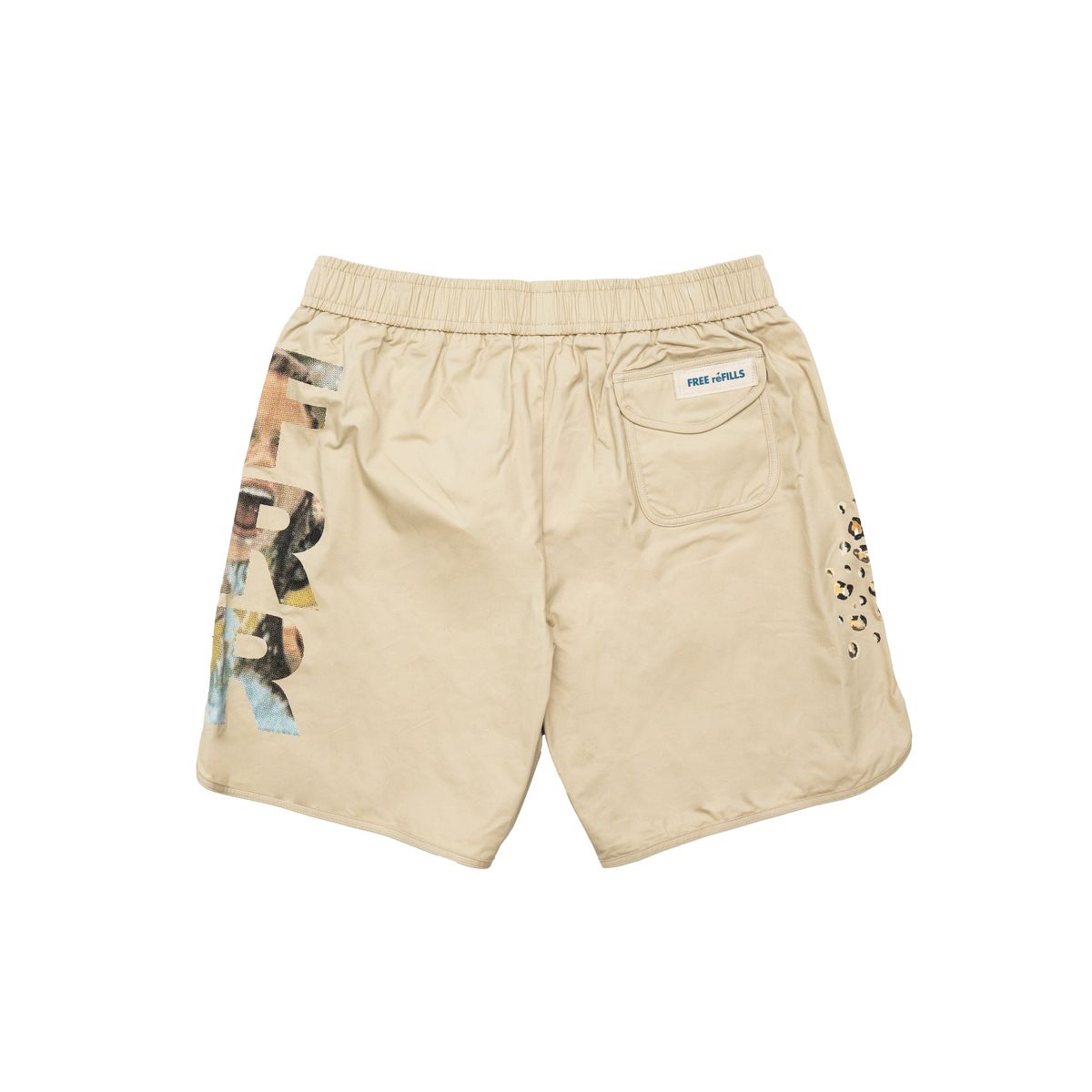 FREE REFILLS PROPERTY SHORTS ( CREAM)