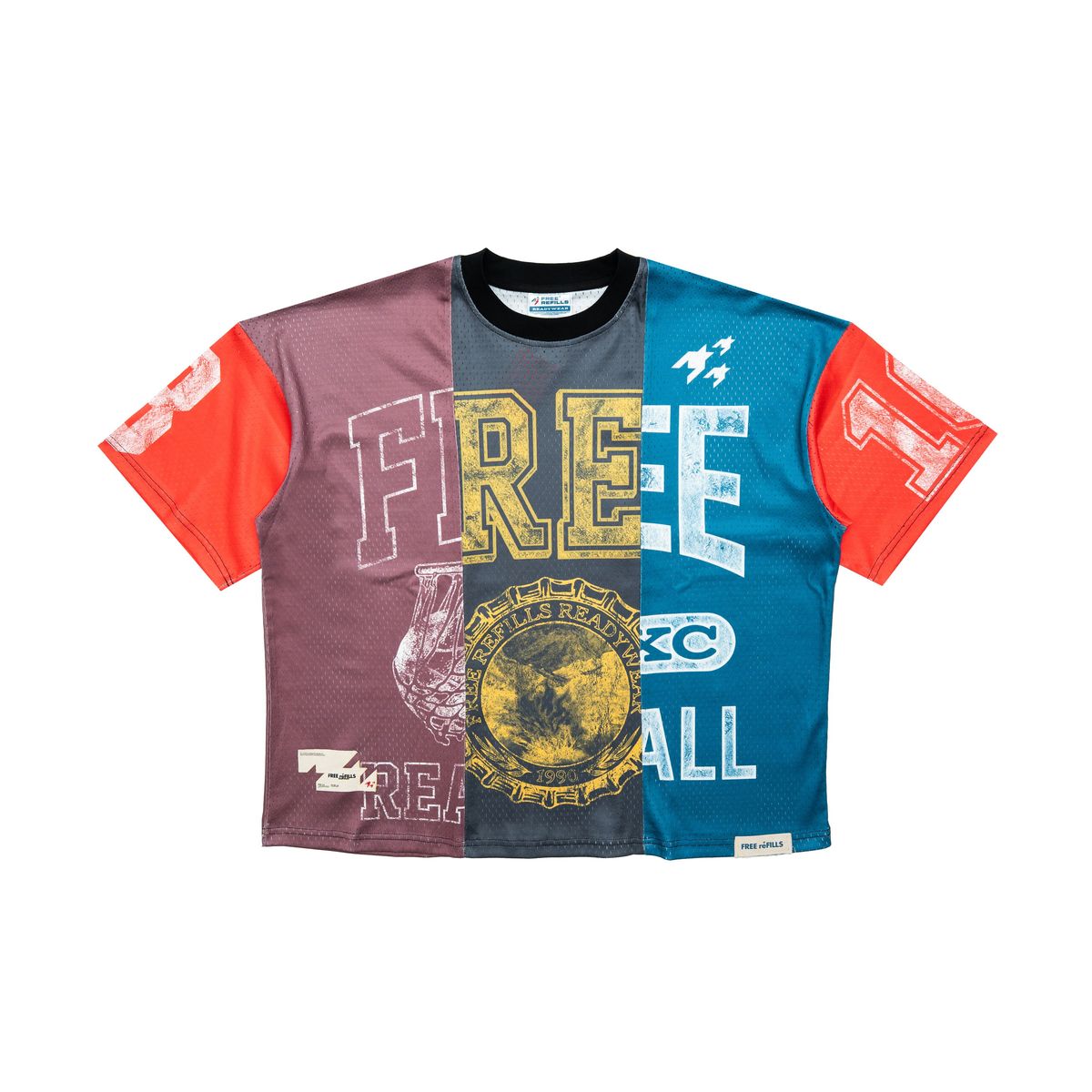 FREE REFILLS SPLIT JERSEY