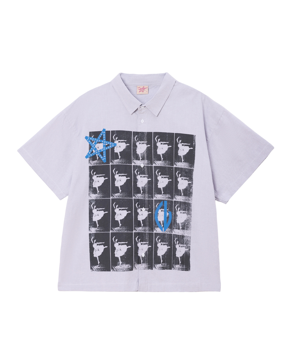 AZVA BALLERINA BUTTON UP