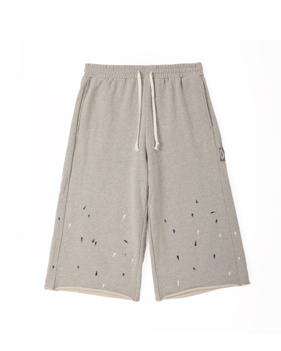 AZVA PAINT SPLATTER SHORTS