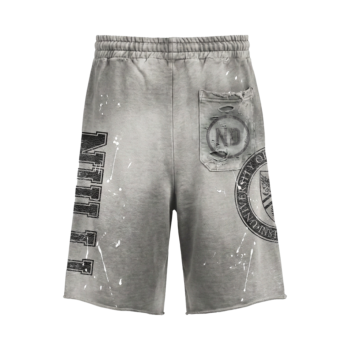 NULLI University Sweatshorts Grey/Black