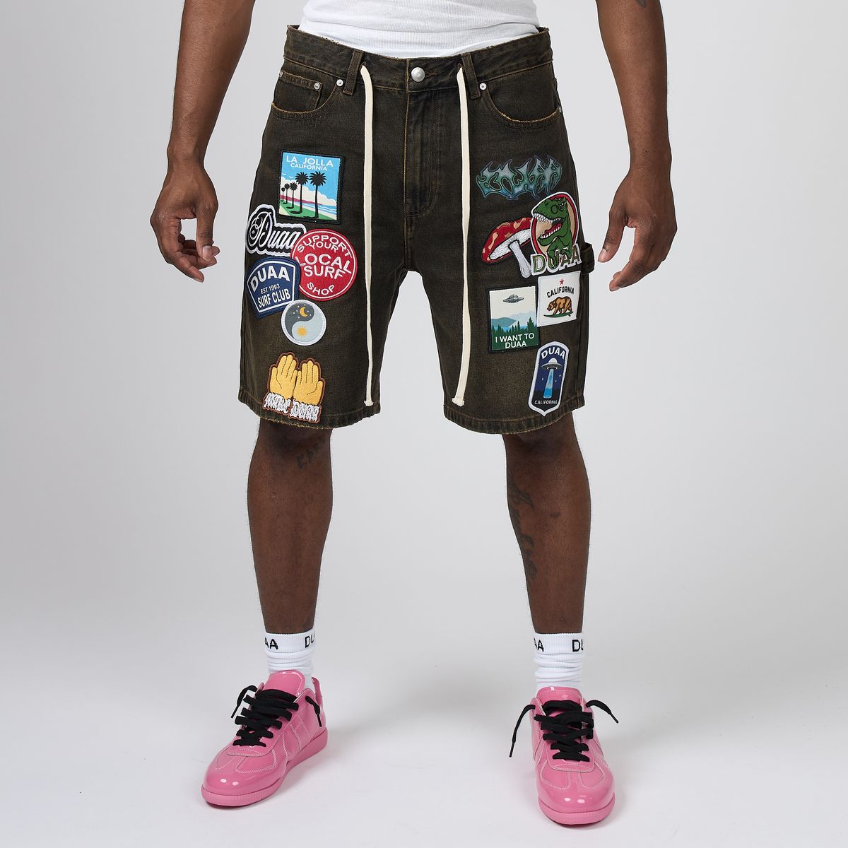 DUAA PARK BROWN SHORT