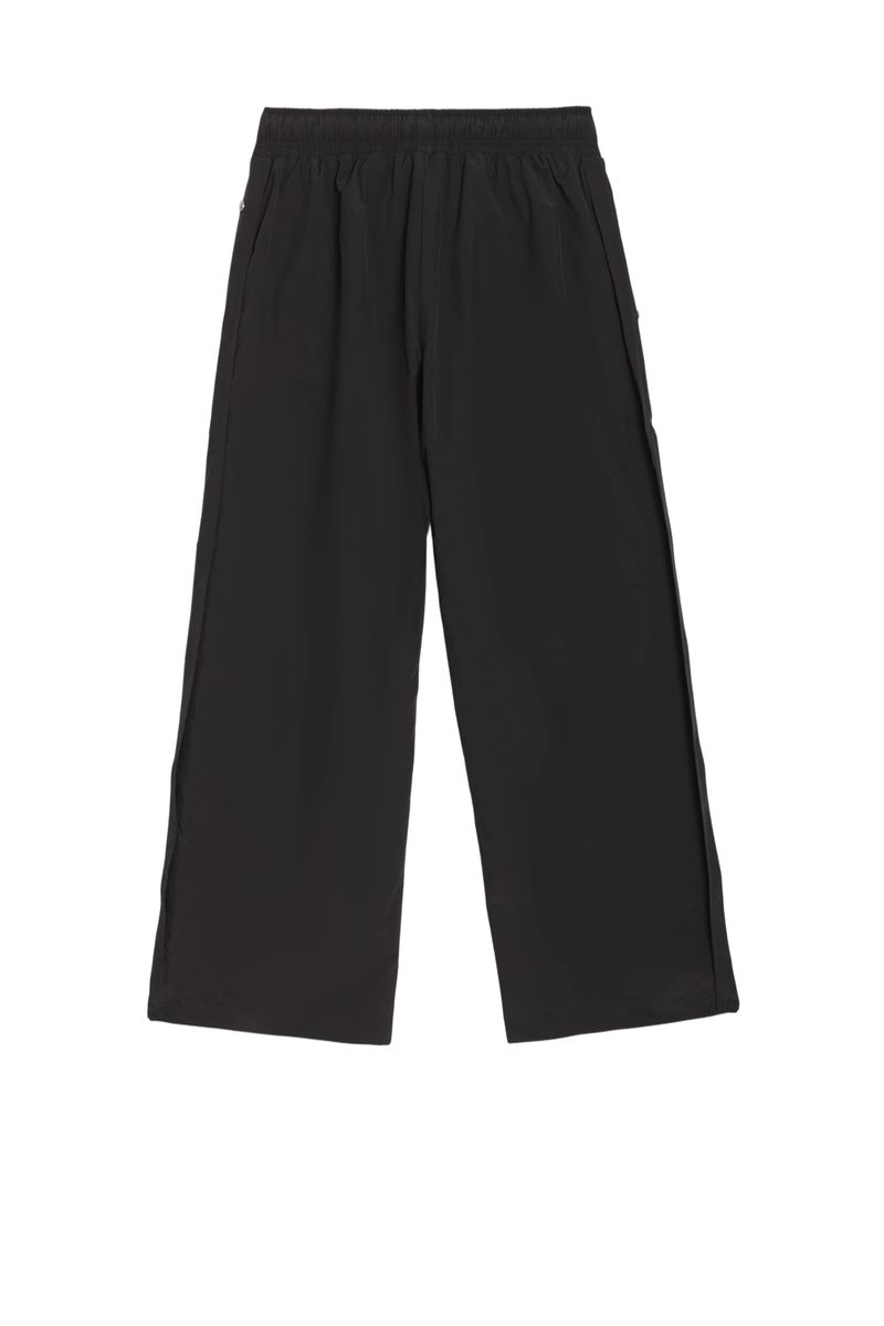 Forever Situated Nylon Track Pants Black