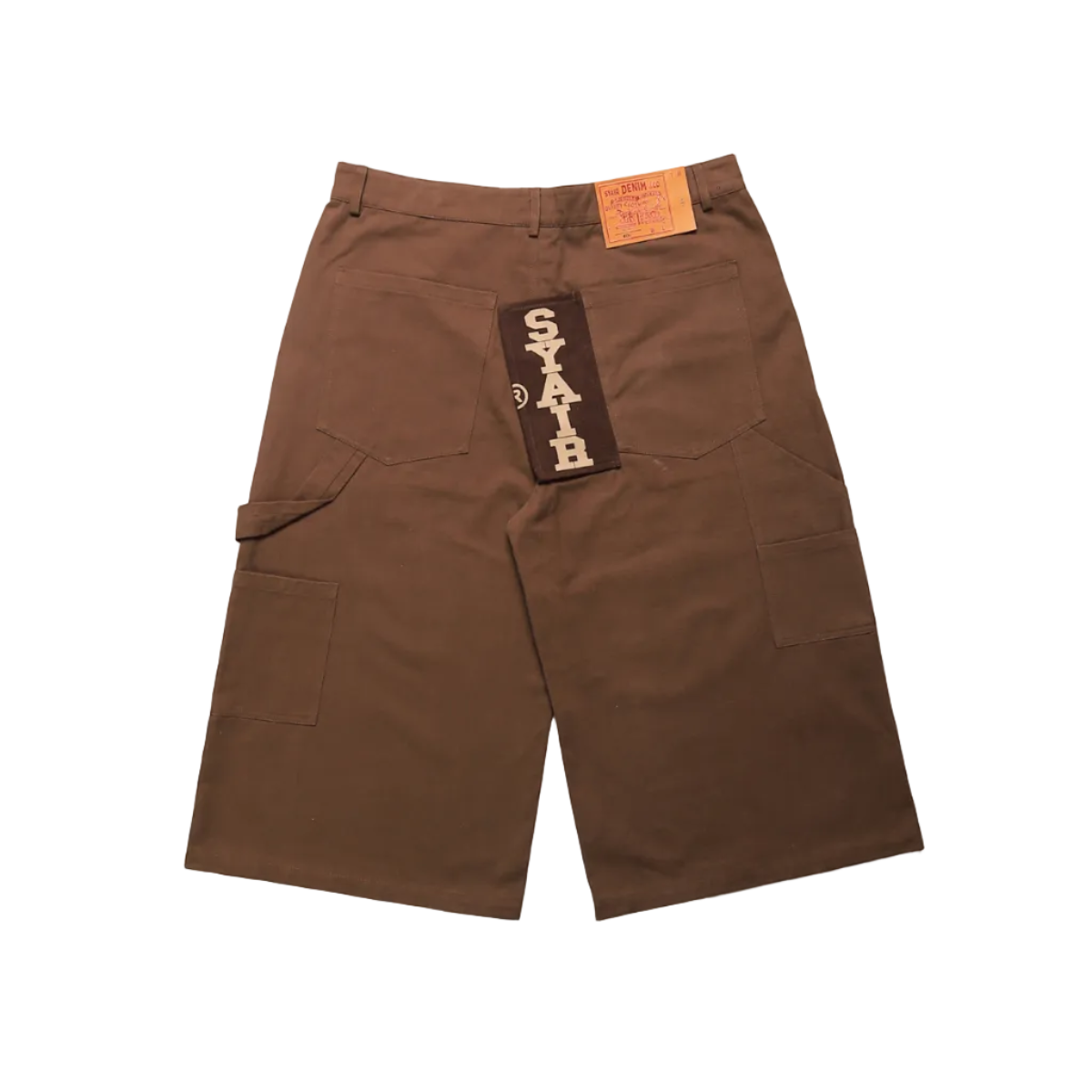 SYAIR SAIHARA Mocha BIGTAG Utility Skate Shorts