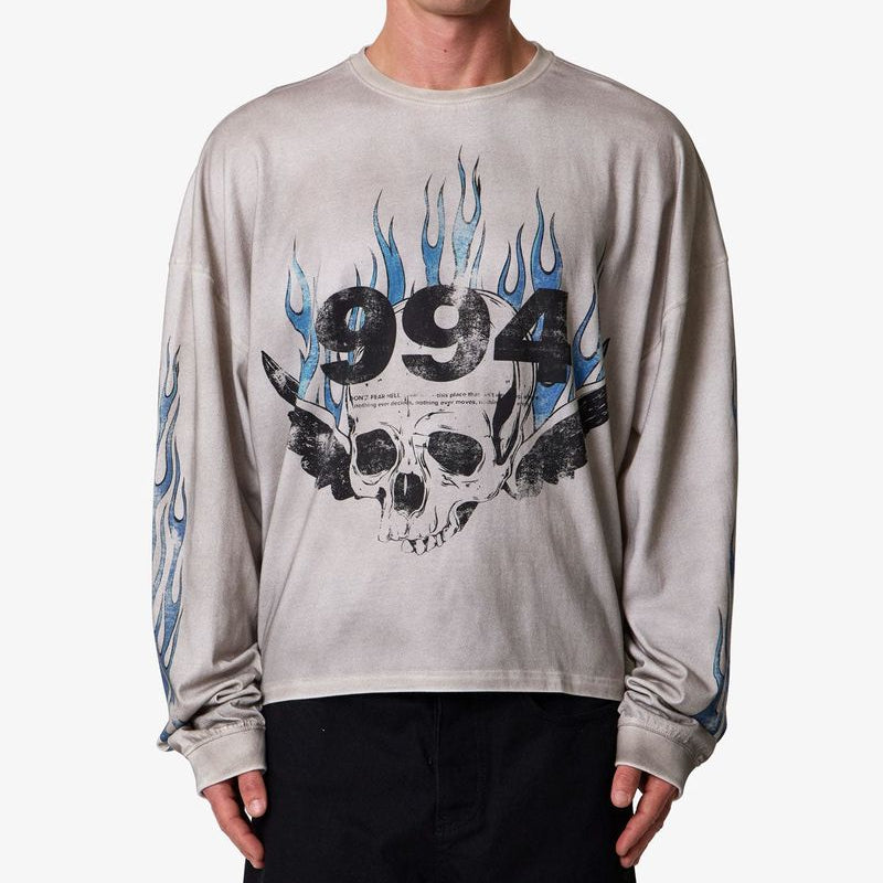 MNML Skull Wing L/S Tee