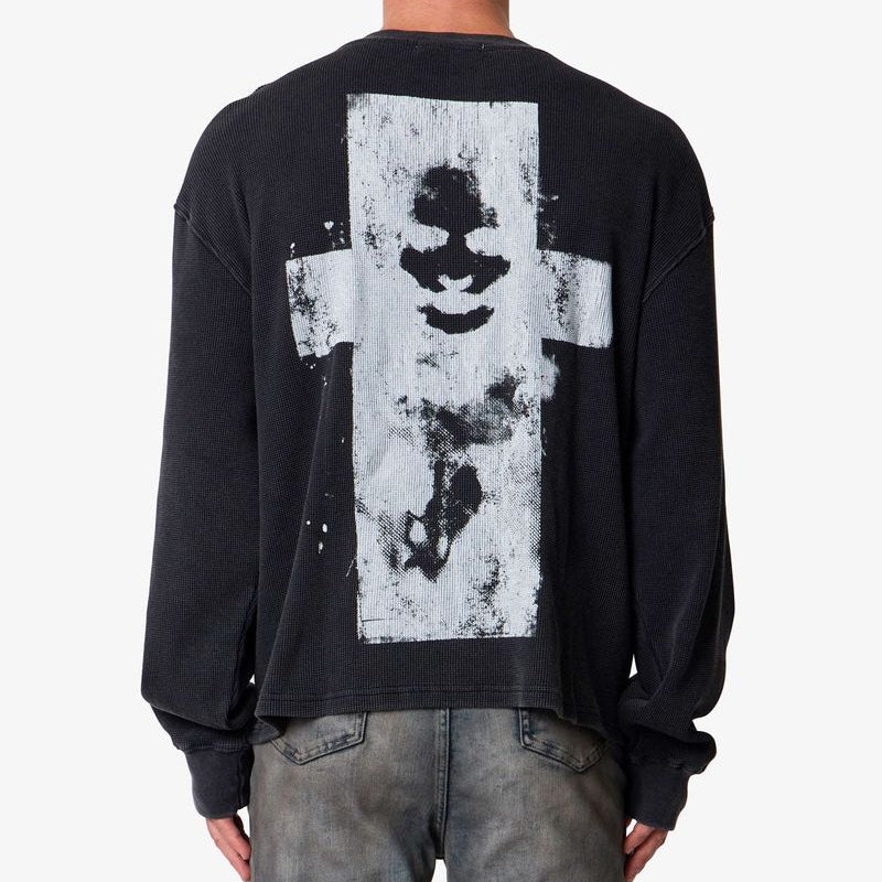 MNML Corruption Thermal L/S Tee - Black