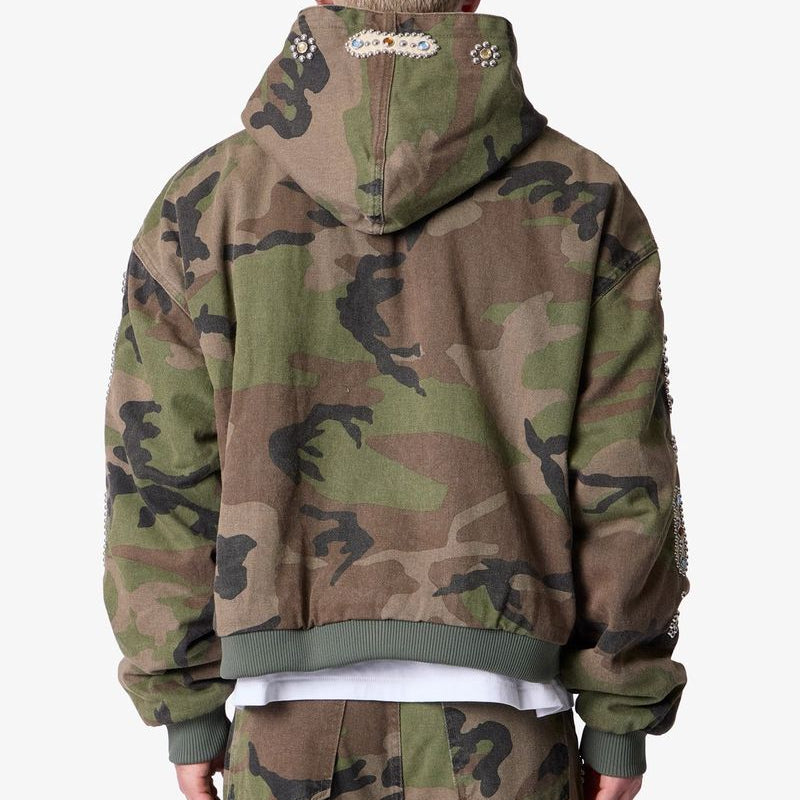 MNML Mojave Hooded Jacket - Camo