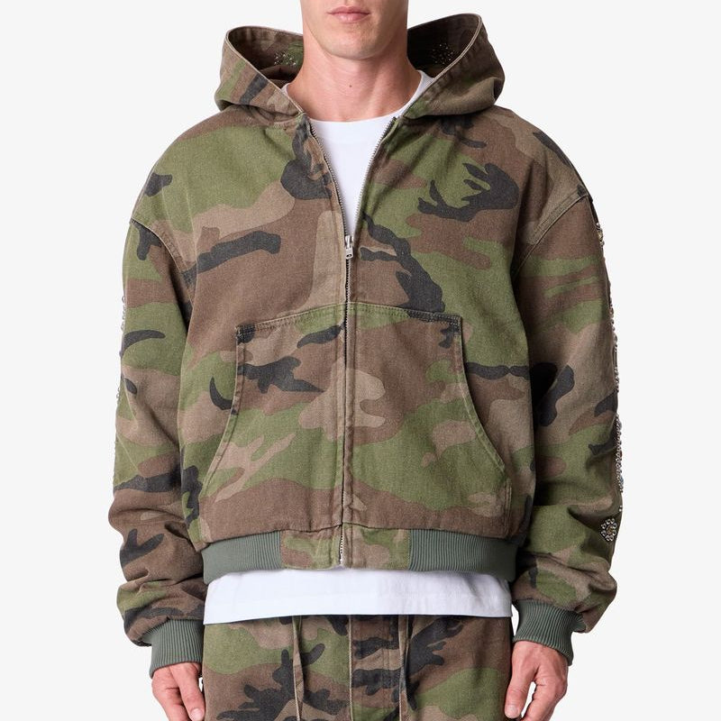 MNML Mojave Hooded Jacket - Camo