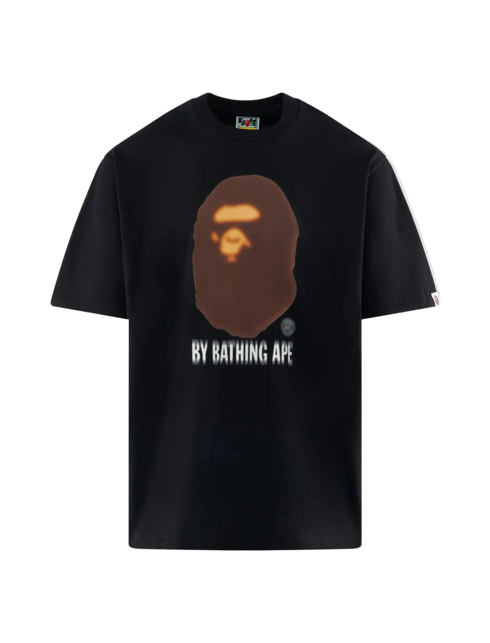 Bape blur by bathing ape relaxed fit tee black