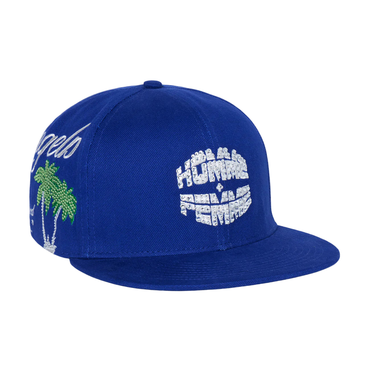 HOMME + FEMME LA Gemstone Hat Blue