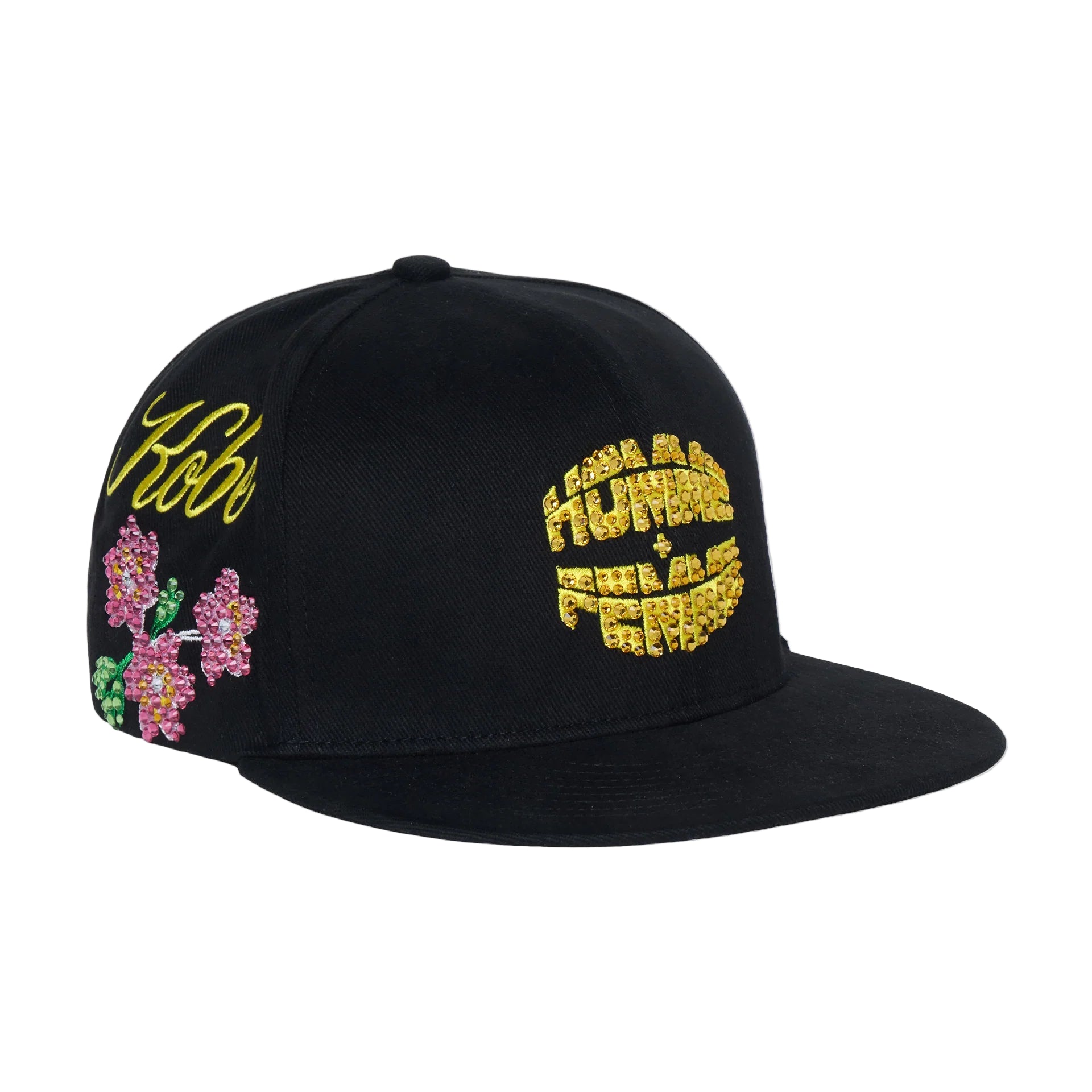 HOMME + FEMME Japan Gemstone Hat Black