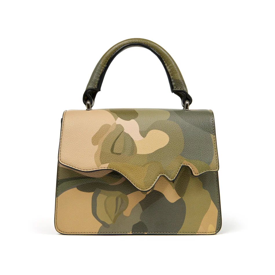 KID SUPER Kissing Bag regular Green Camo