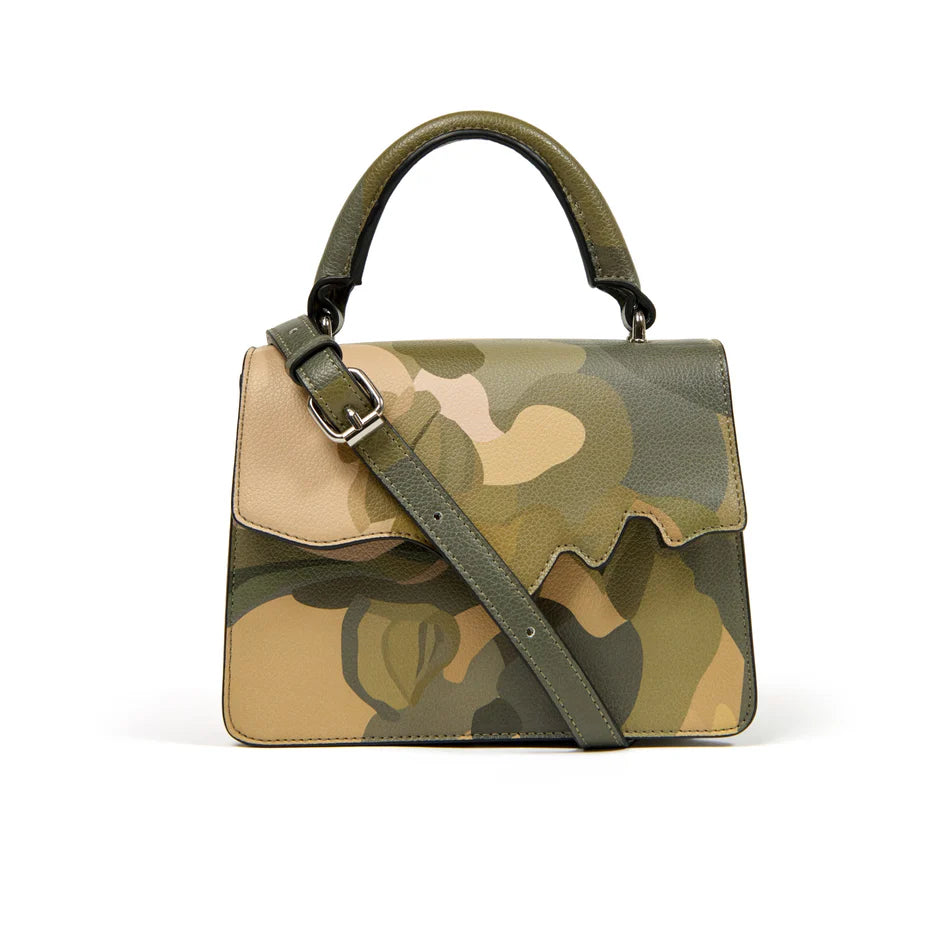 KID SUPER Kissing Bag regular Green Camo
