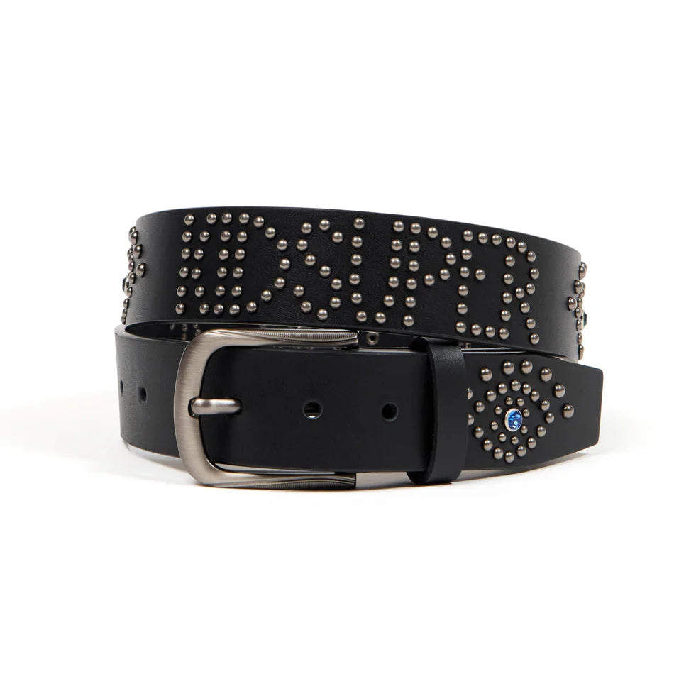 KID SUPER Studded Belt Black