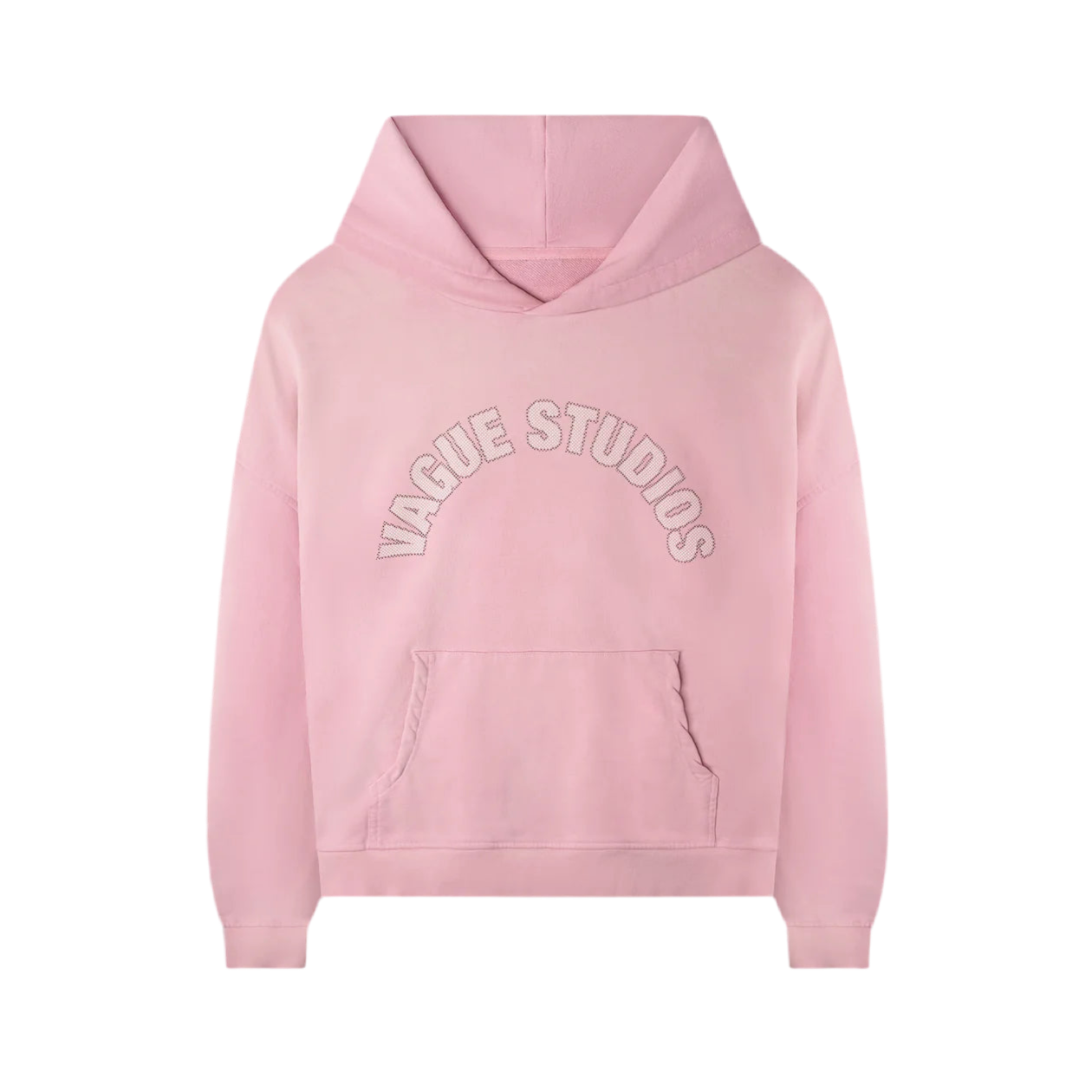 VAGUE STUDIOS COLLEGIATE HOODIE SUNBEAT PINK