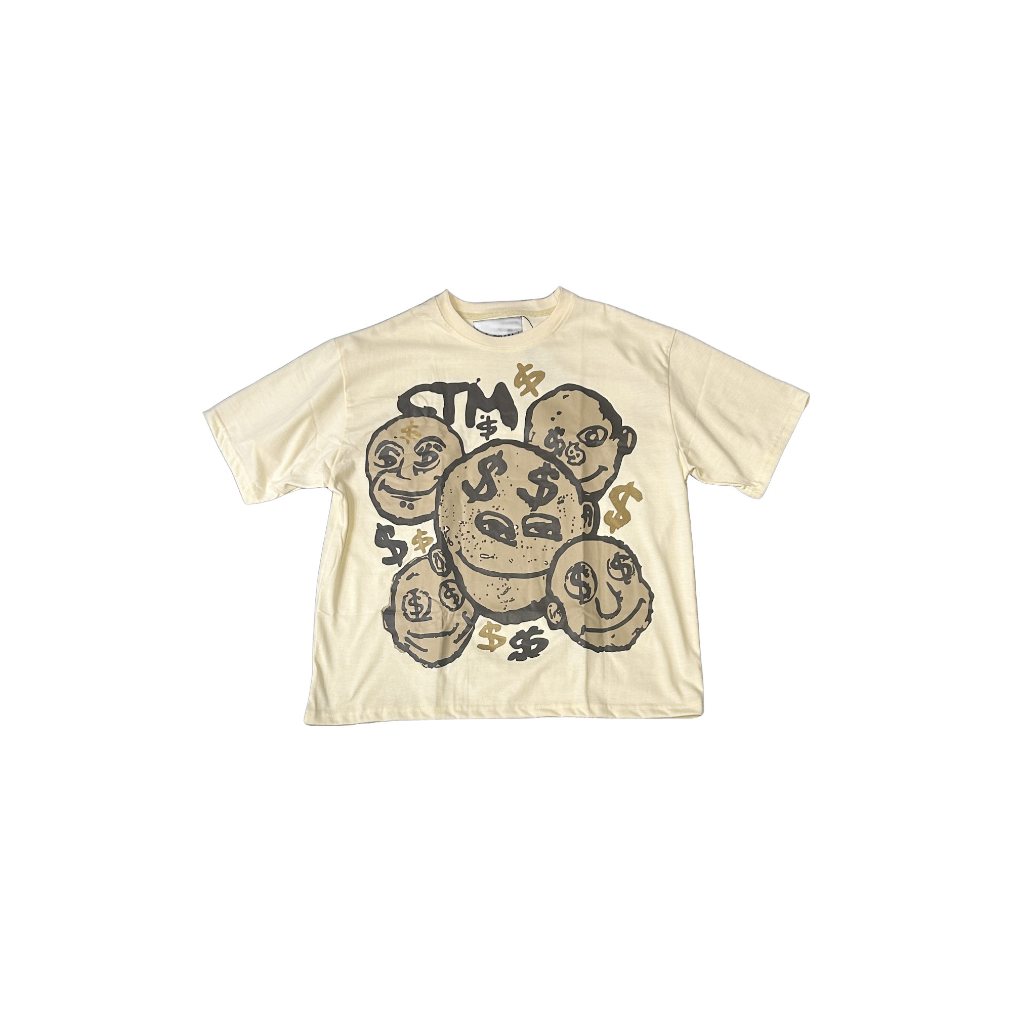 Chase The Money Tee Cream