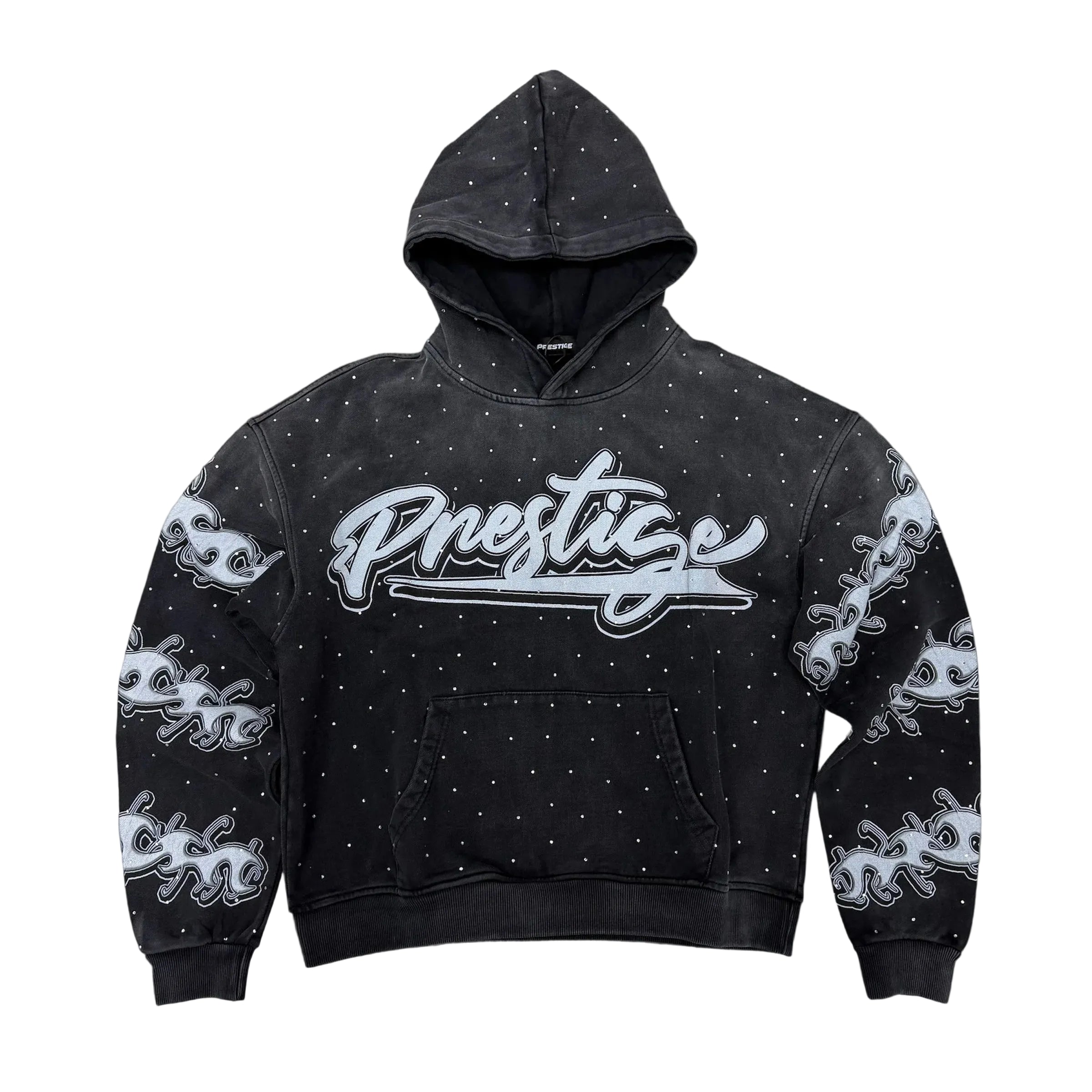 Prestige Flames Hoodie Black