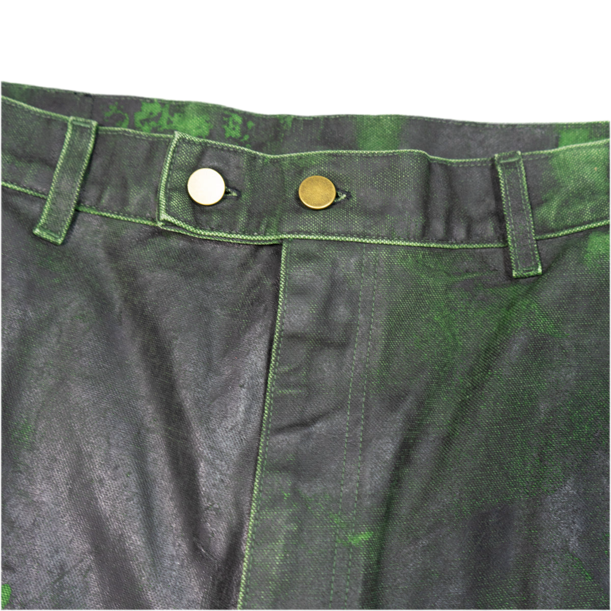 WARREN LOTAS
BAGGY MOTO JEAN SHORTS