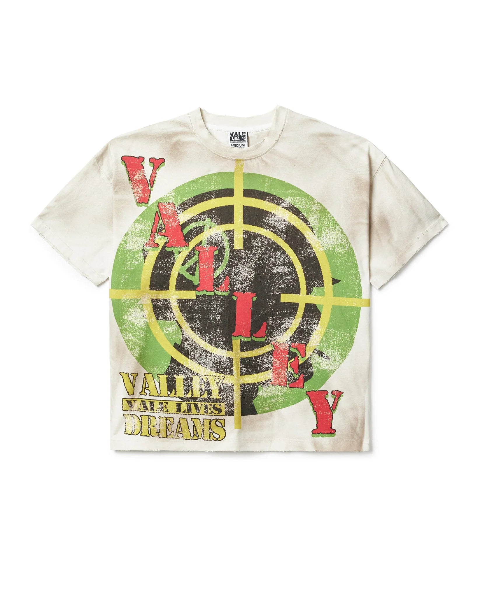 Vale Forever Target Tee Vintage White
