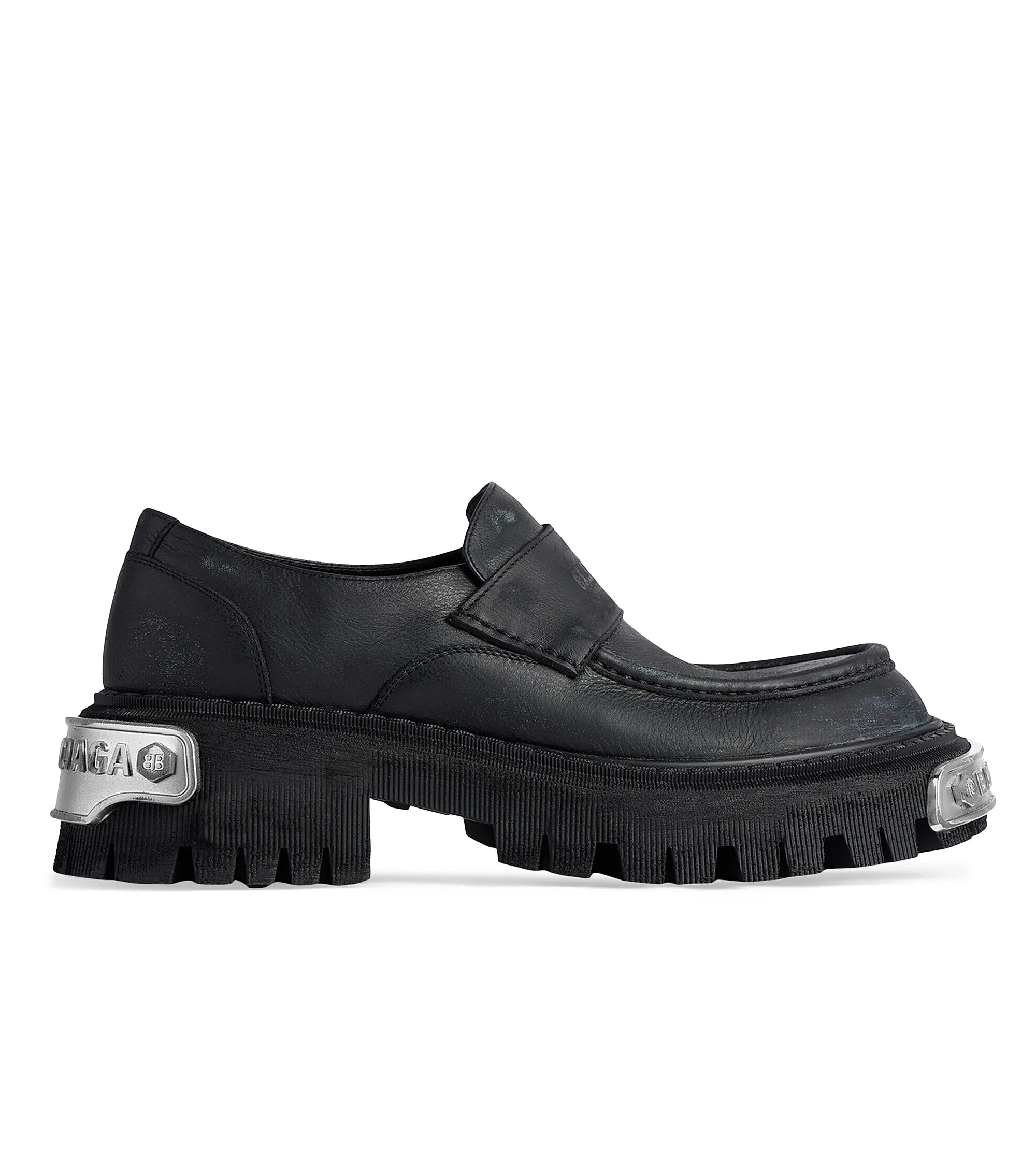 Balenciaga Tractor Loafer in Black