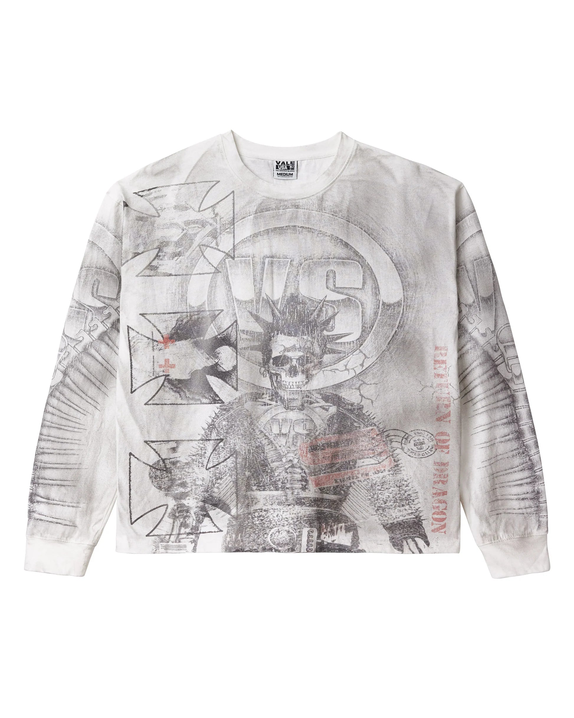 VALE FOREVER REGGIE LONGSLEEVE GREY