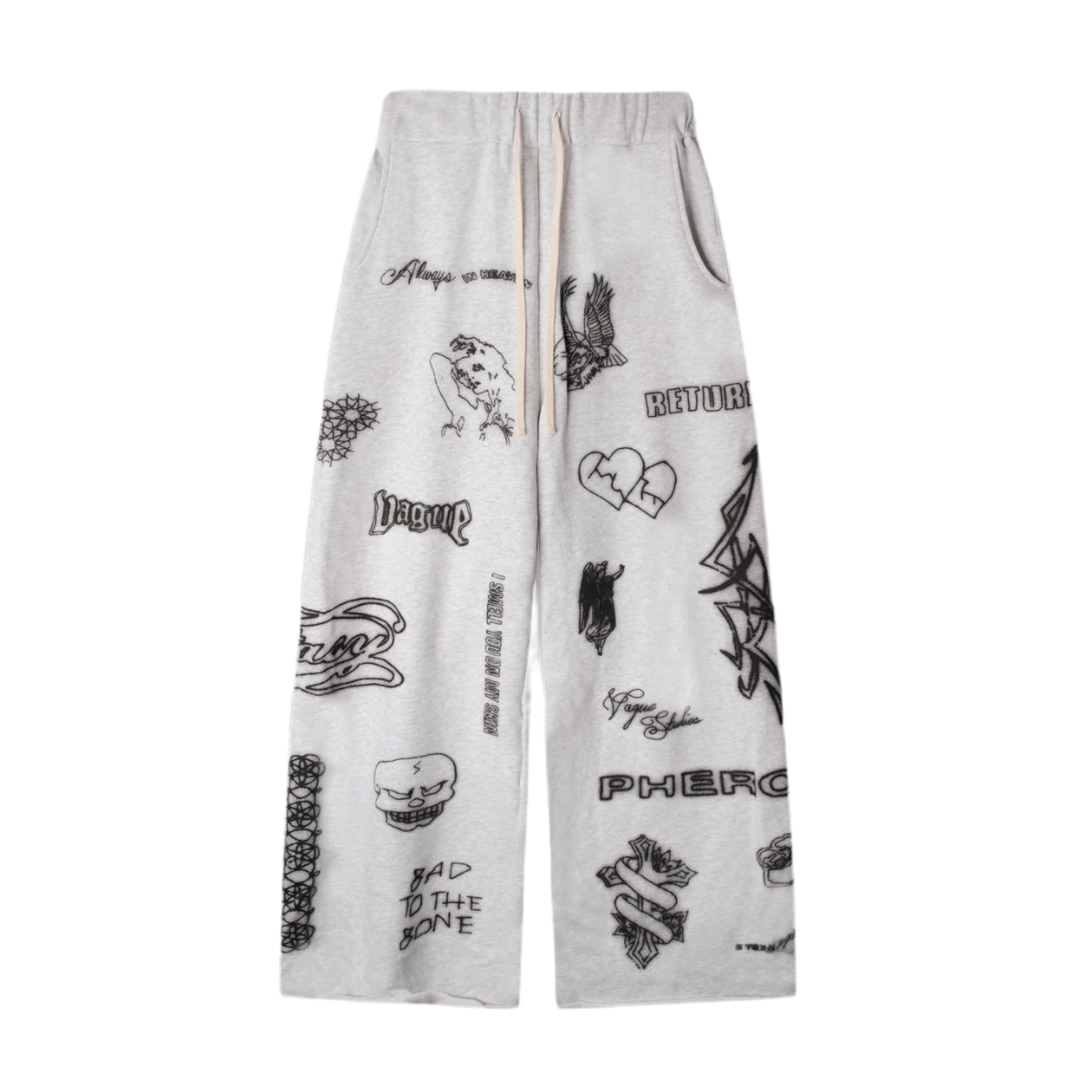 VAGUE STUDIOS SKIN DEEP SWEATPANTS HEATHER