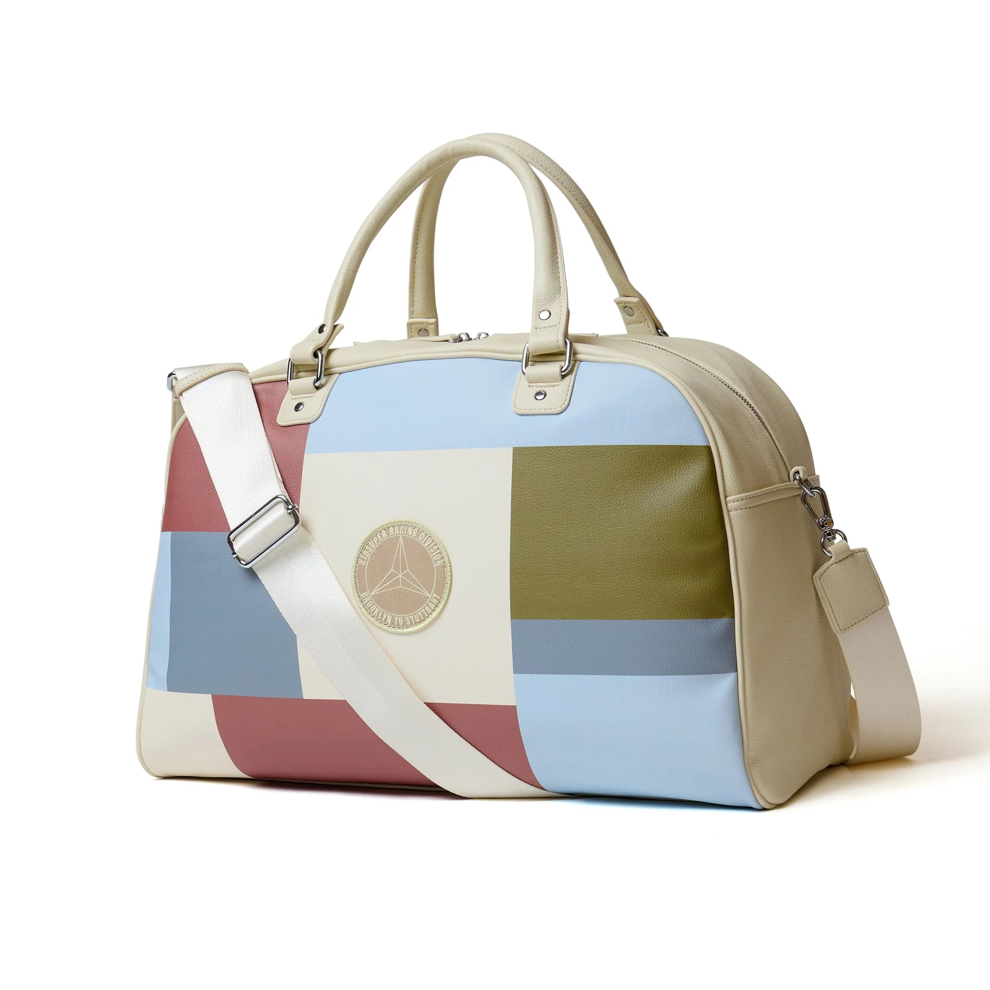 KidSuper X Mercedes Benz Patchwork Bag Multi