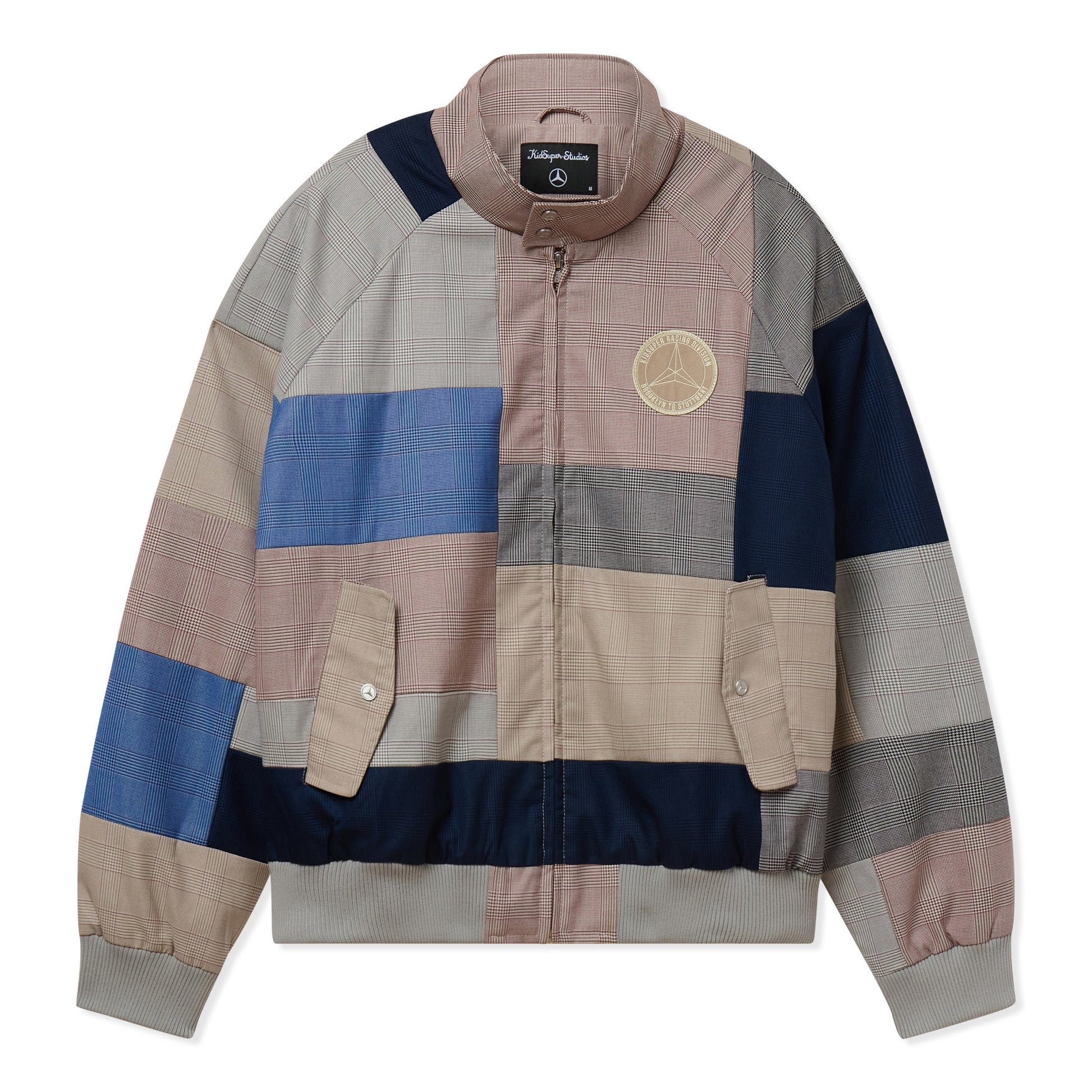 KidSuper X Mercedes Benz Patchwork Car Coat Multi