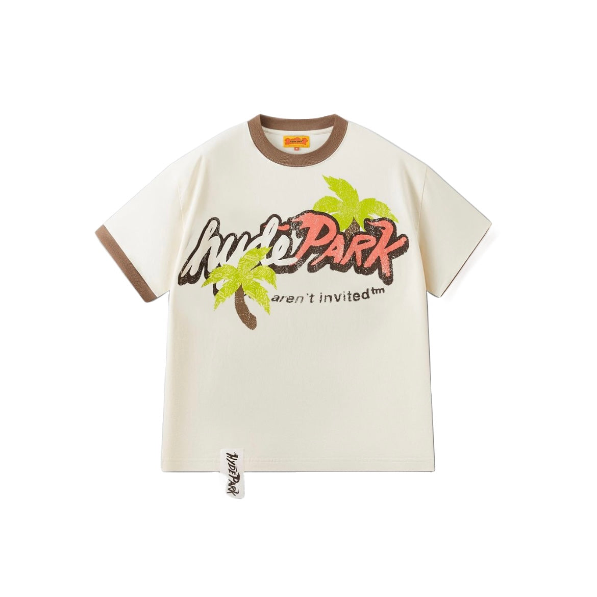 HYDE PARK PARADISE RINGER TEE WATERMELON