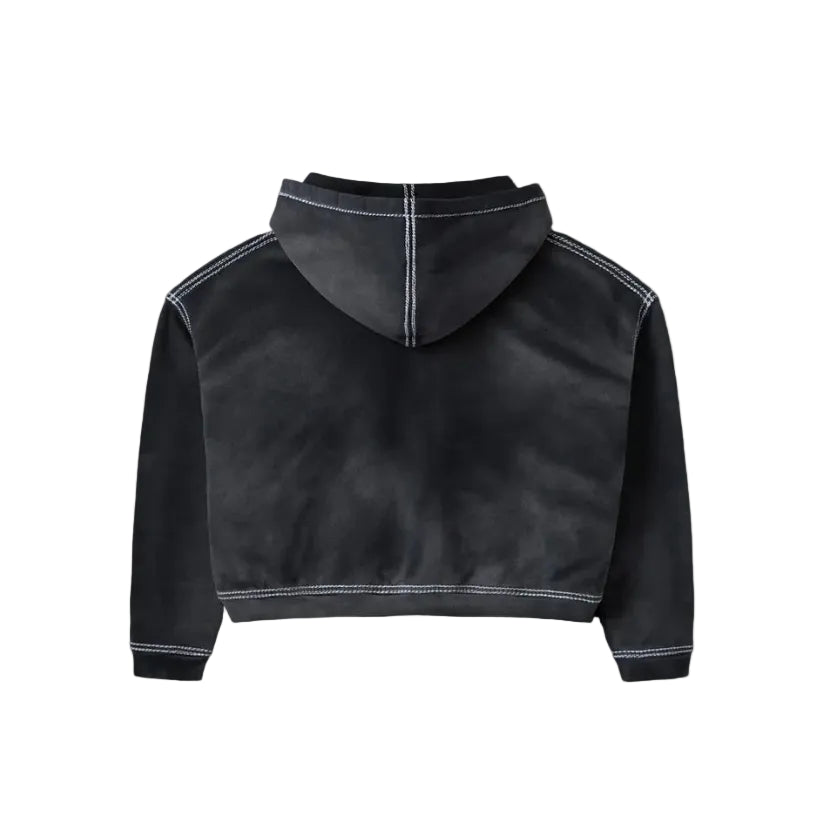 GV Gallery Black Skunk Zip Hoodie