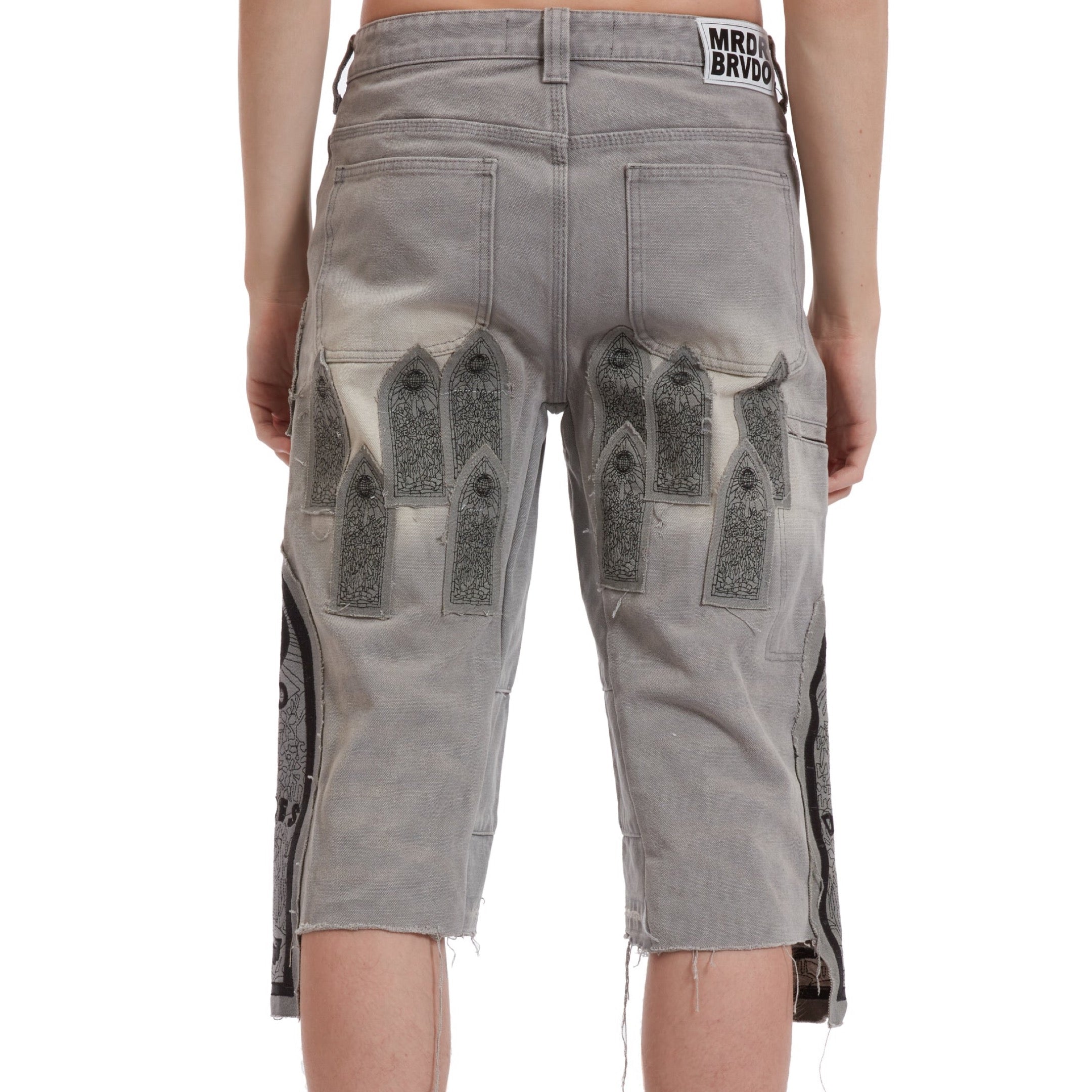 WHO DECIDES WAR PATCH ARCHED CARPENTER SHORT