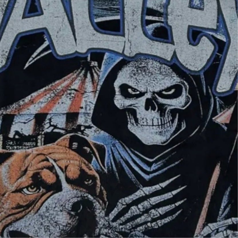 VALE FOREVER REAPER BULLDOG TEE