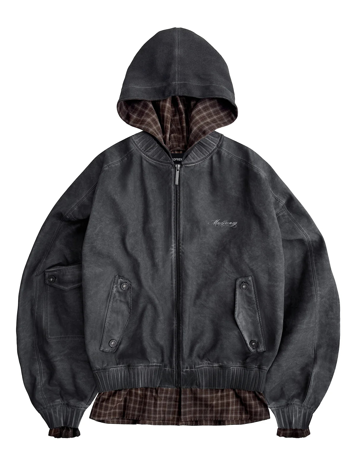 MADFRENZY OVERSIZED Hooded Bomber