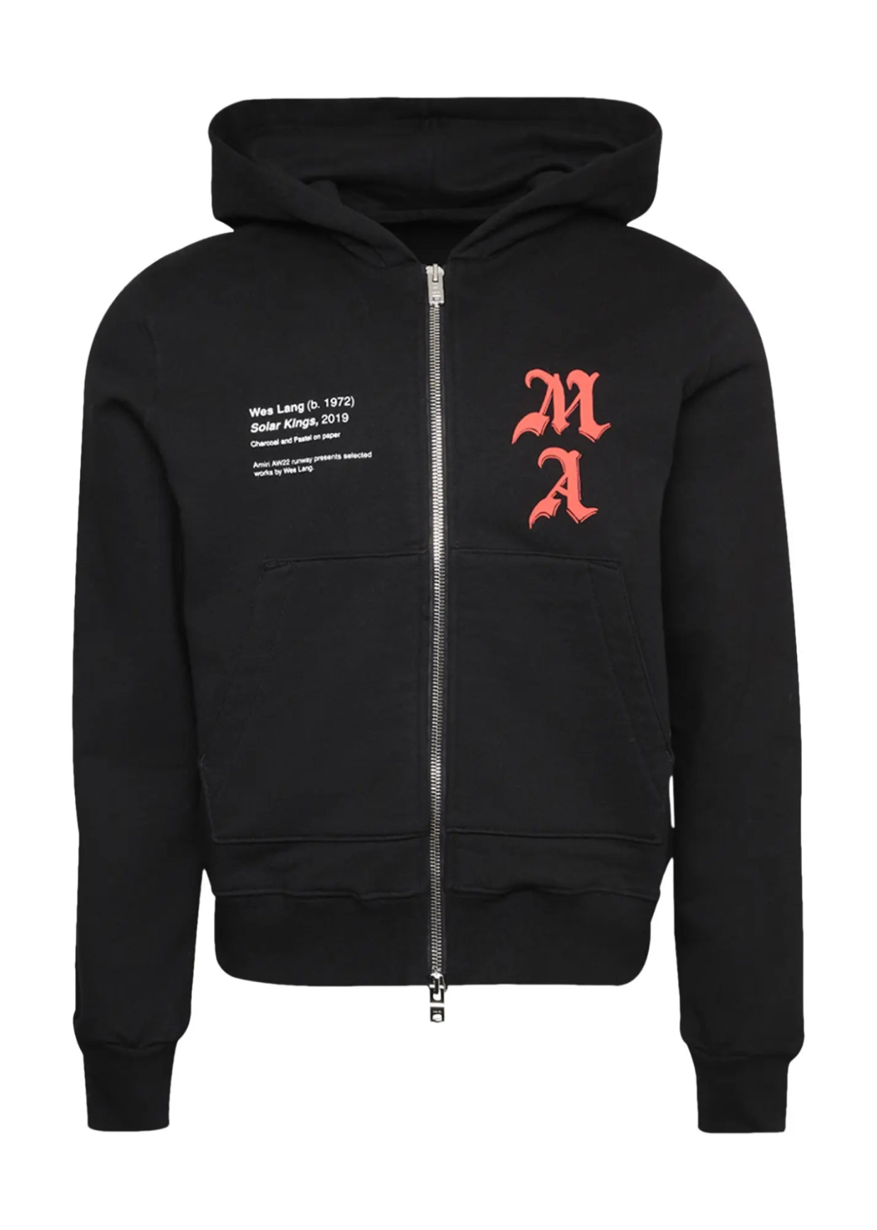 Amiri Wes Lang Solar Kings Hoodie 'Black'
