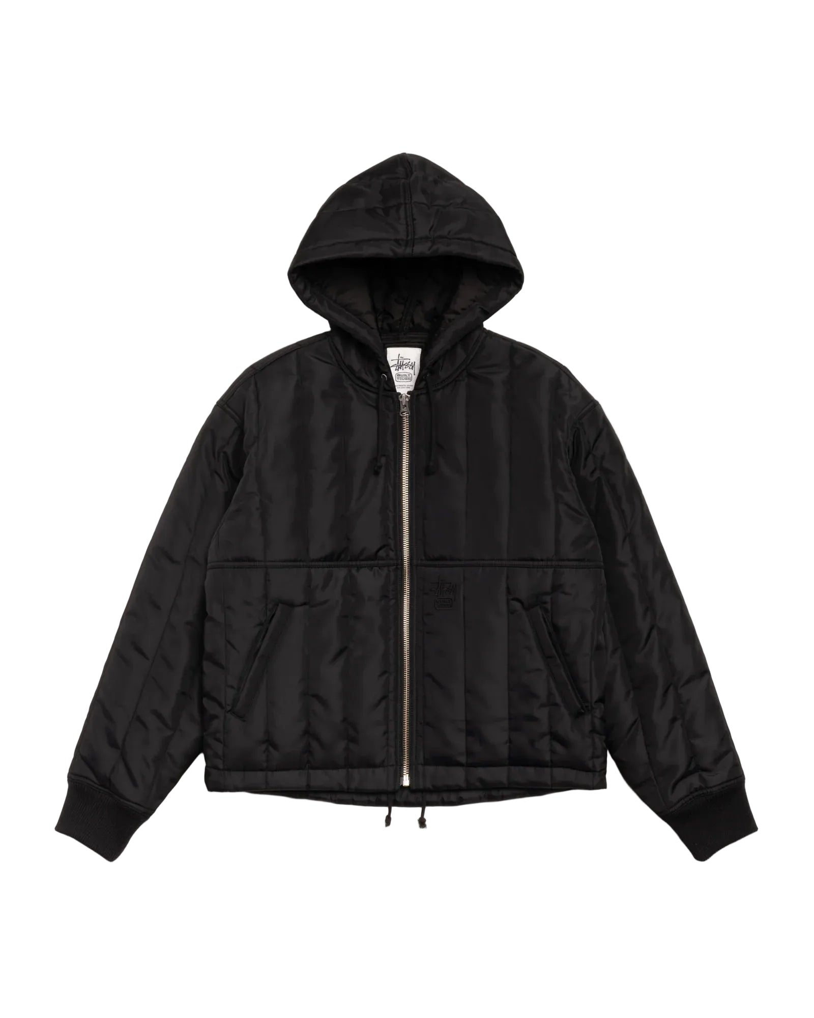 STUSSY QUILTED NYLON WORK JACKET