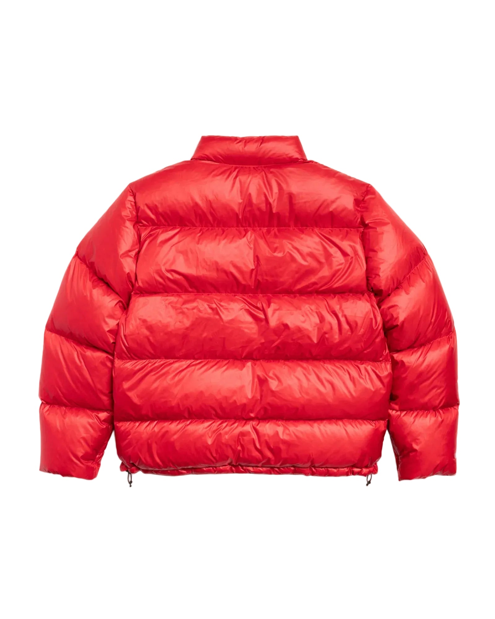 STUSSY MICRO RIPSTOP DOWN JACKET ( RED )