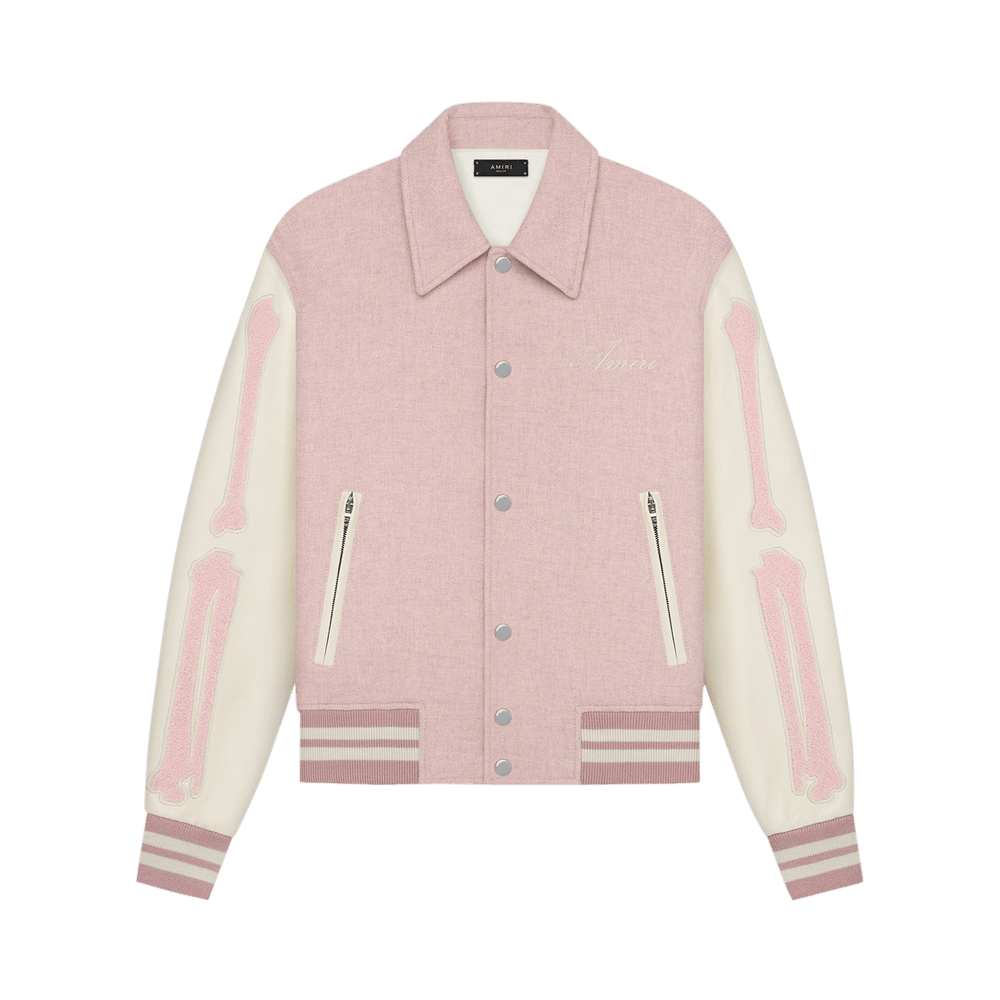 AMIRI Bones Jacket Heather Pink
