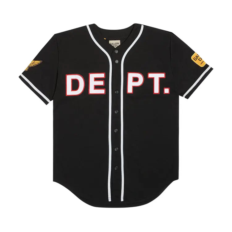 Gallery Dept Black Echo Park Baseball Jersey