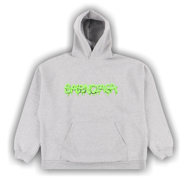 Balenciaga Slime Hoodie Grey Green