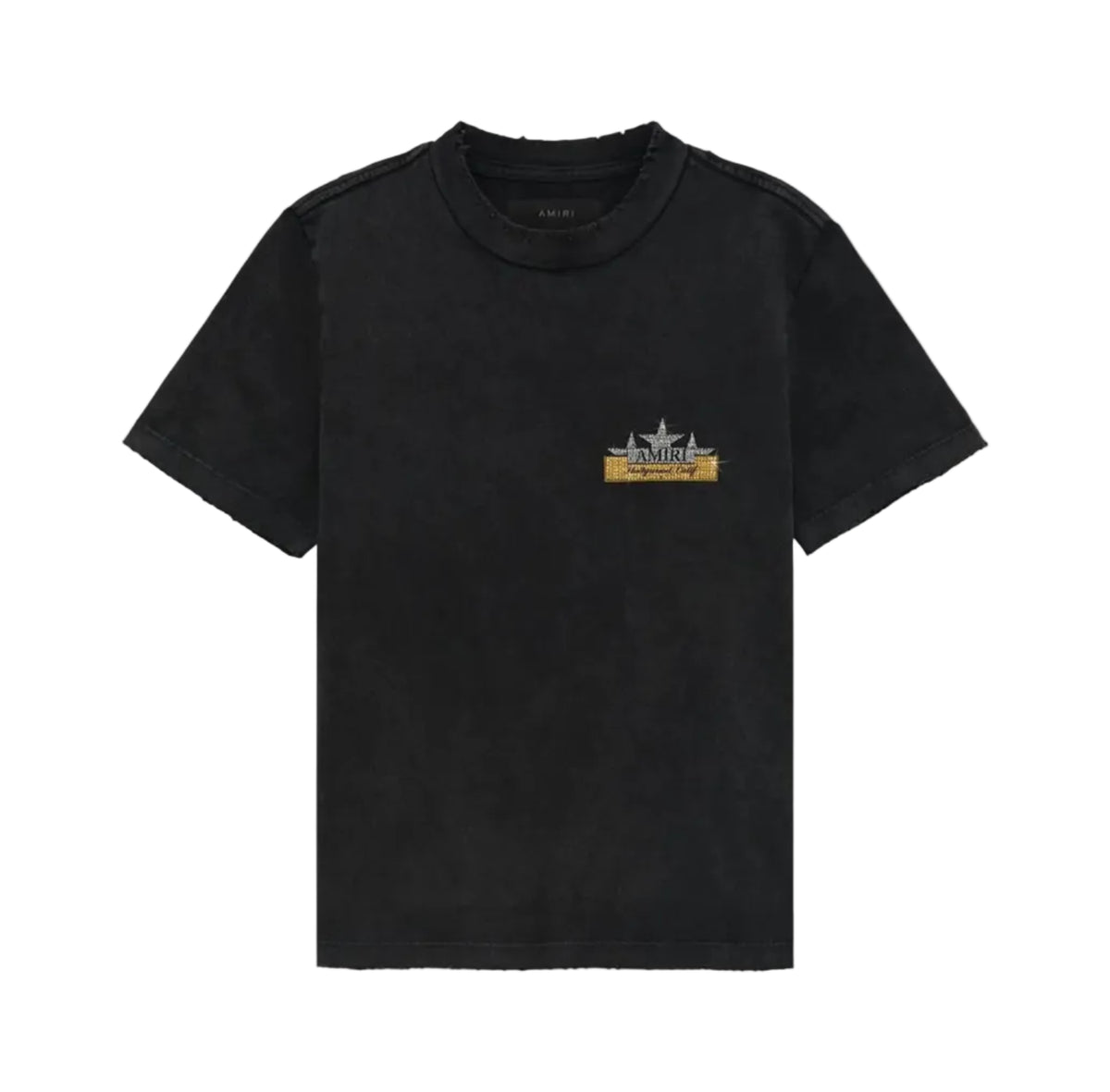 Amiri Vintage Crystal Star Tee 'Black'