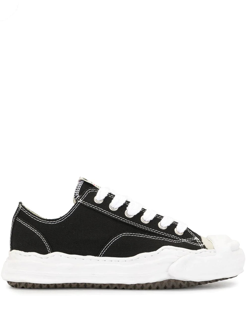 MAISON MIHARA YASUHIRO HANK OG SOLE CANVAS LOW