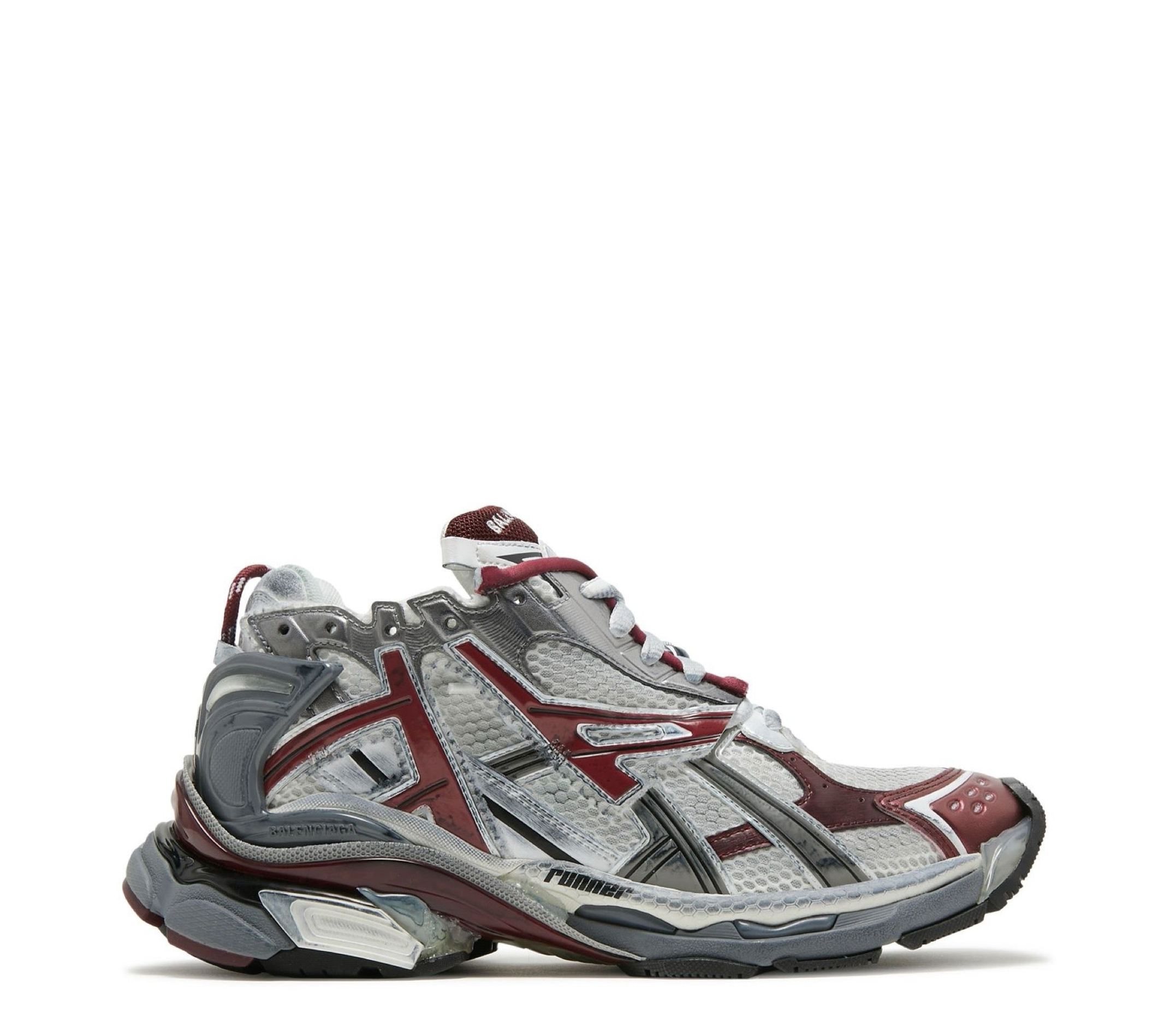 Balenciaga Runner Sneaker Grey Red Black