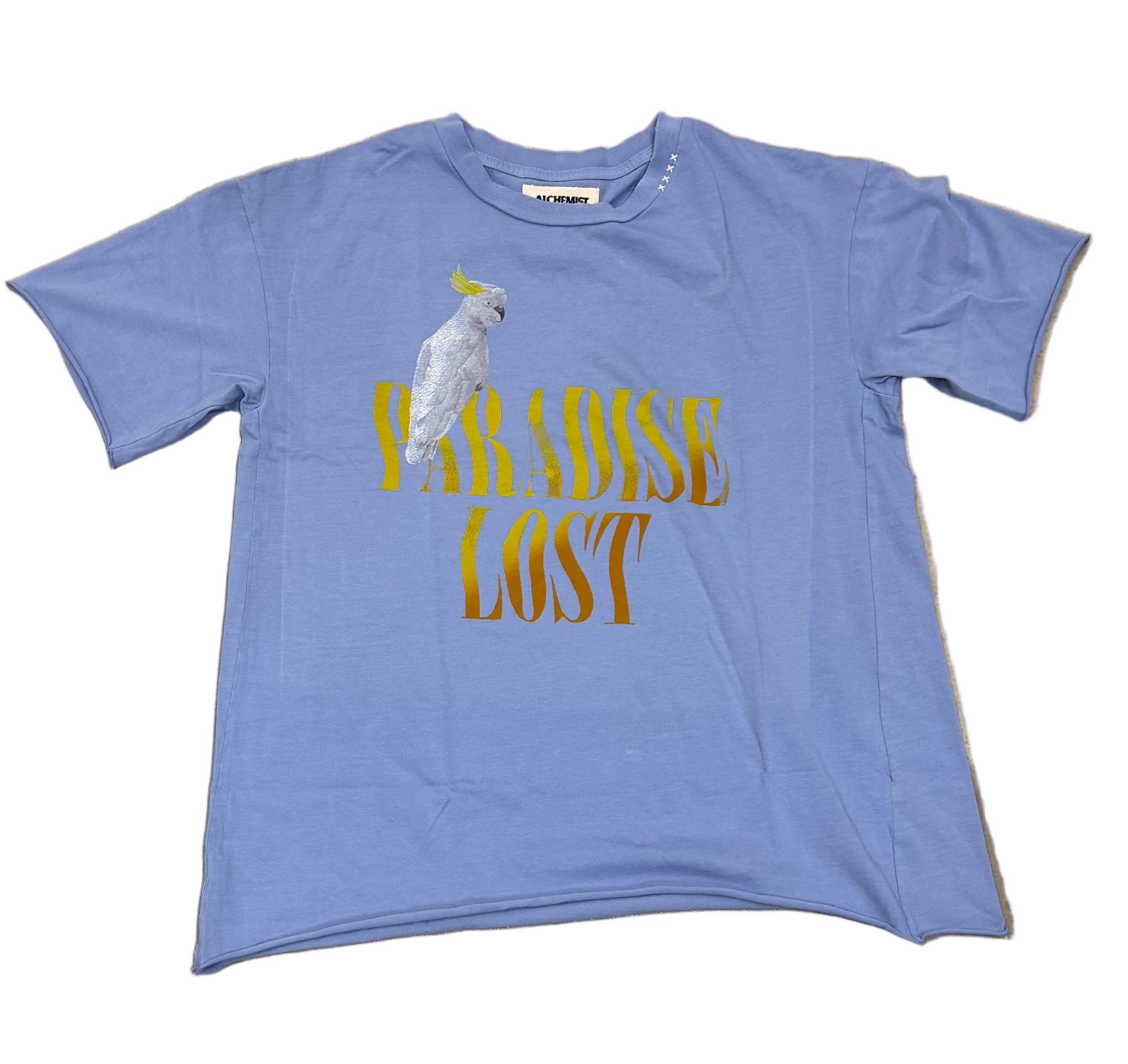 ALCHEMIST PARADISE BIRD TEE BLUE
