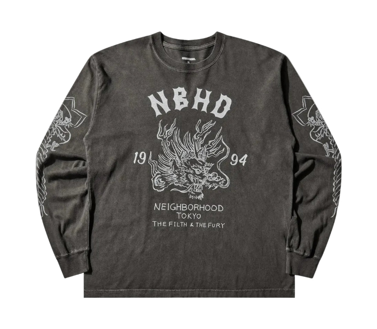 Neighborhood Long-Sleeve 14 Tee 'Black'