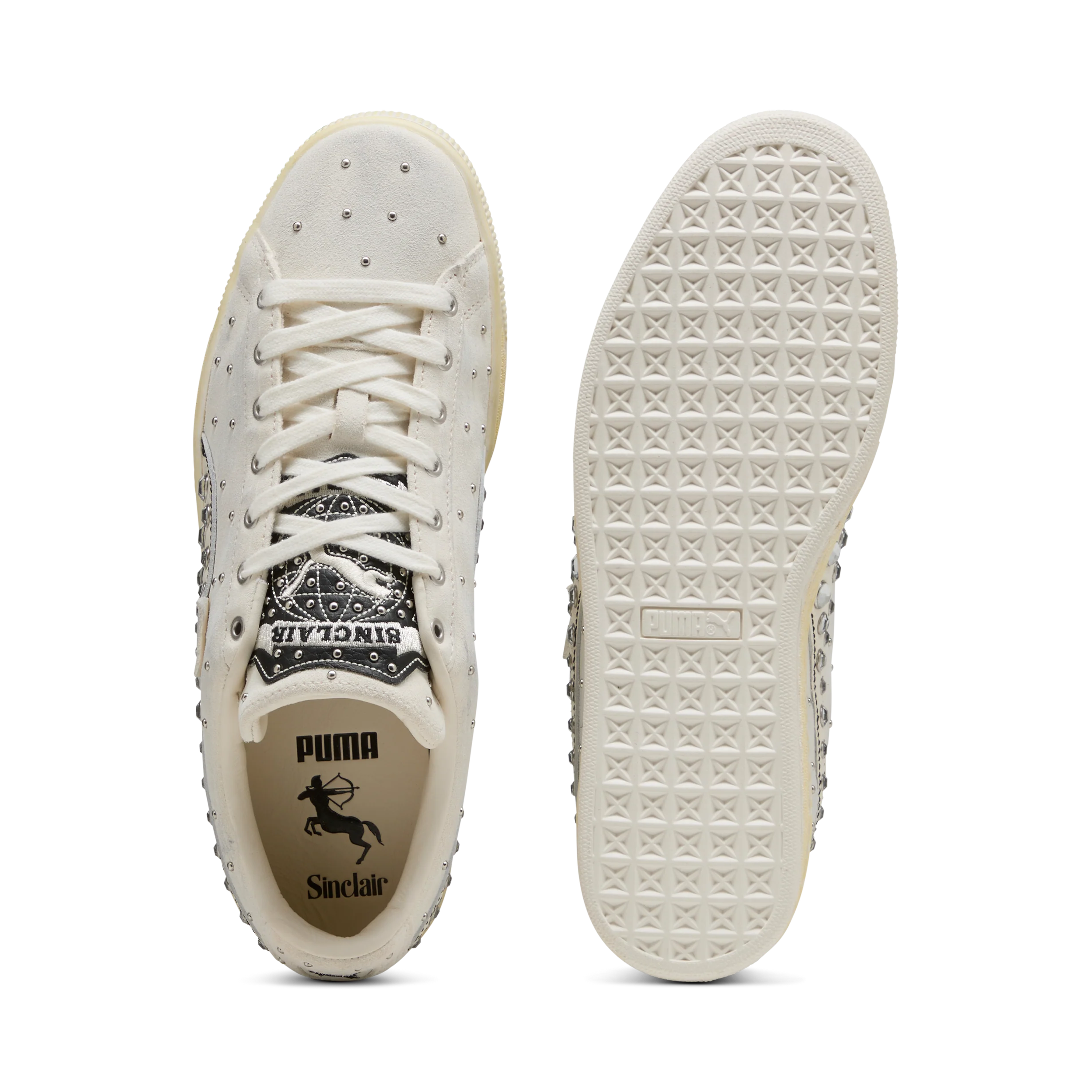 PUMA x SINCLAIR Suede Worn Sneakers