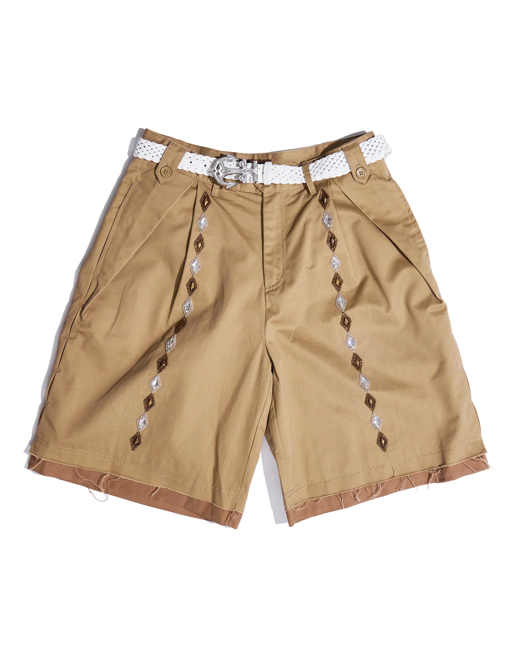 BIRTH OF ROYAL CHILD |  Gemstone Bermuda Shorts in BRN