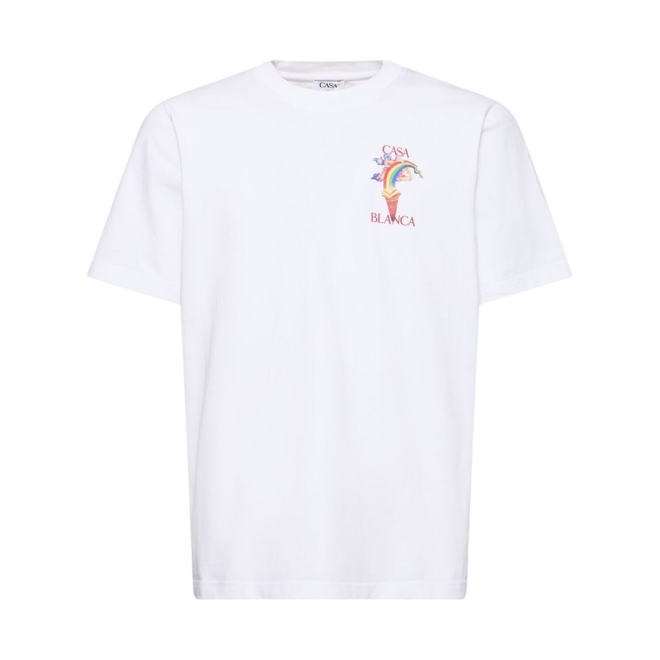 CASABLANCA Nature's Teacher White T-shirt