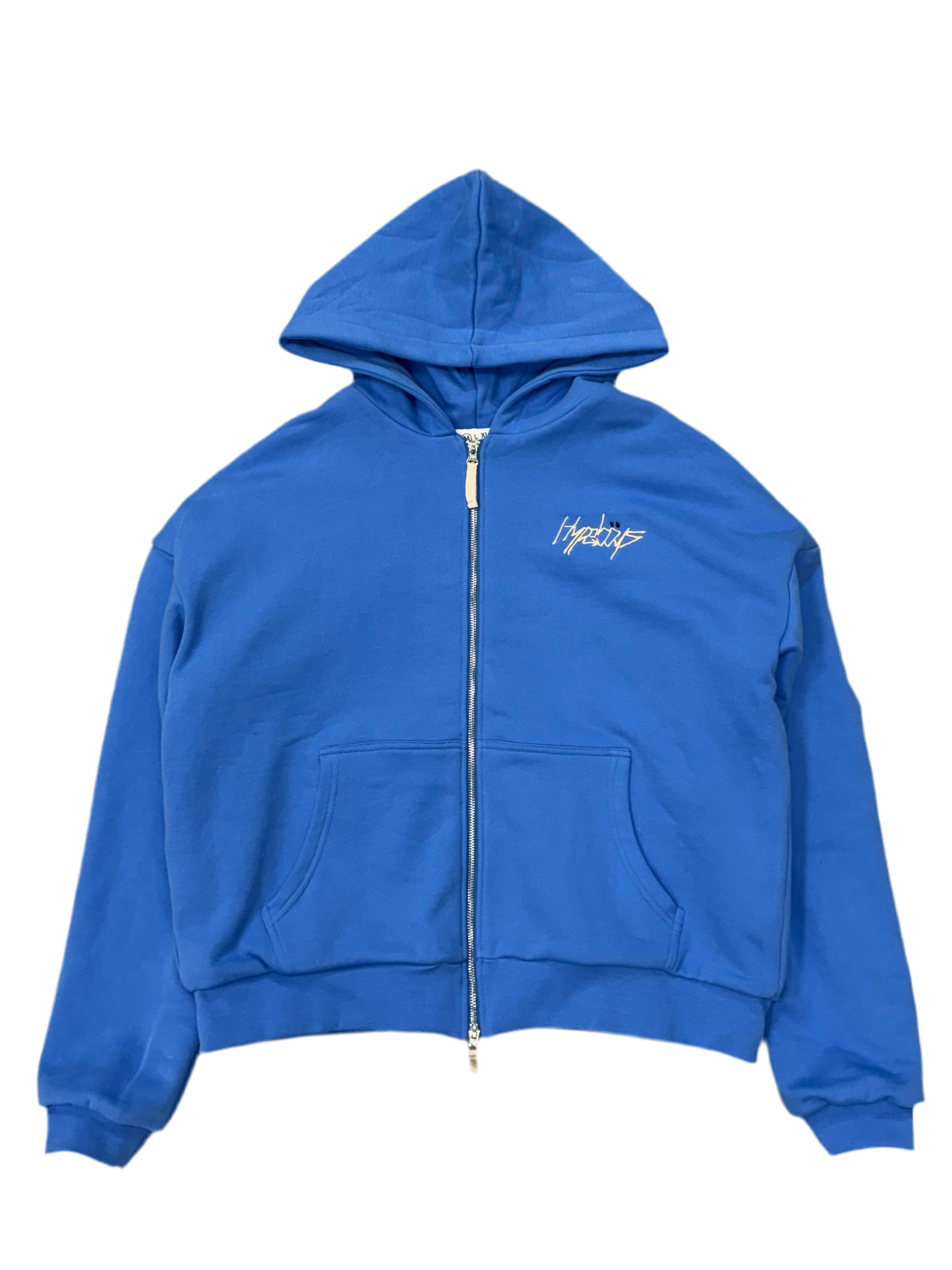 HYPEBOYS Signature Double Layer Hoodie (Blue)