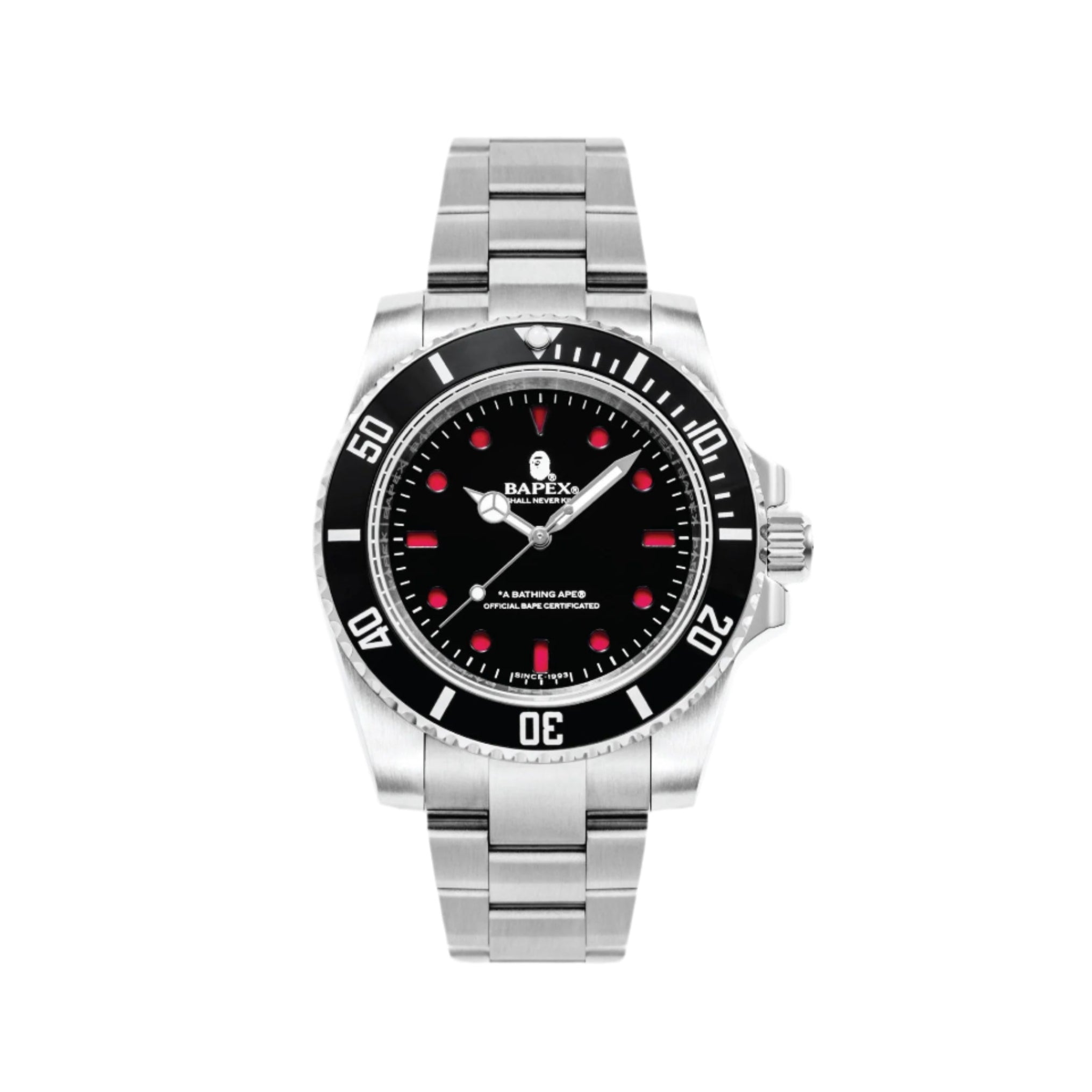 TYPE 1 BAPEX® SILVER BLACK BLACK